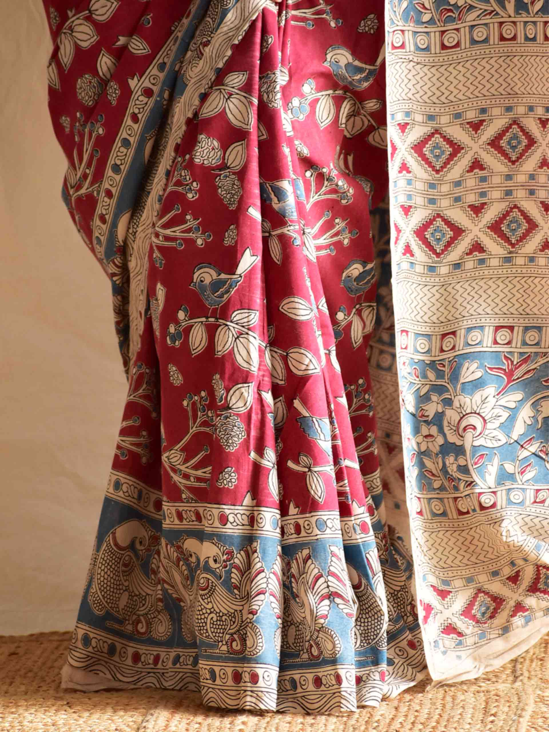 Melony - kalamkari printed saree