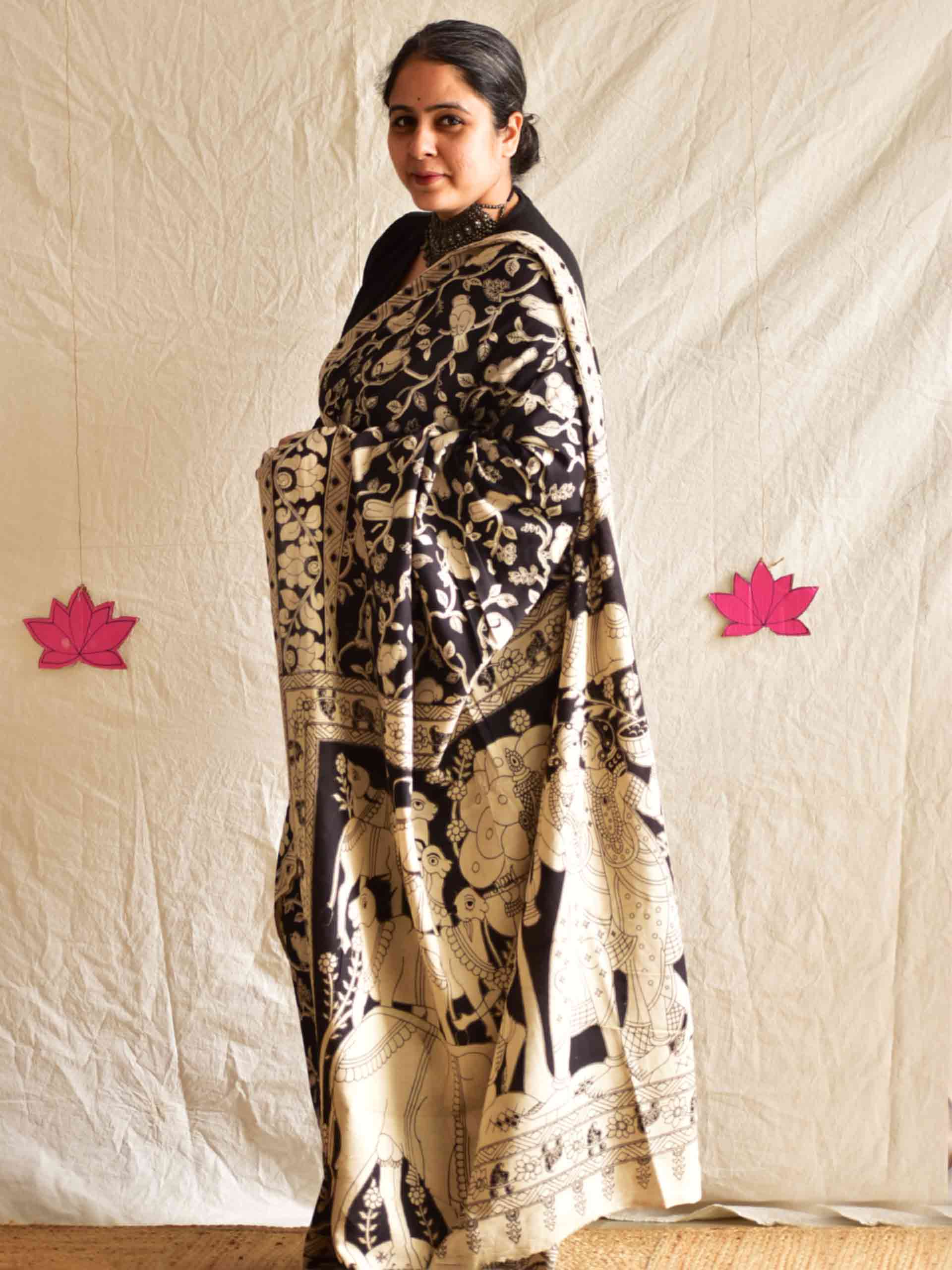 Libaas - kalamkari printed saree