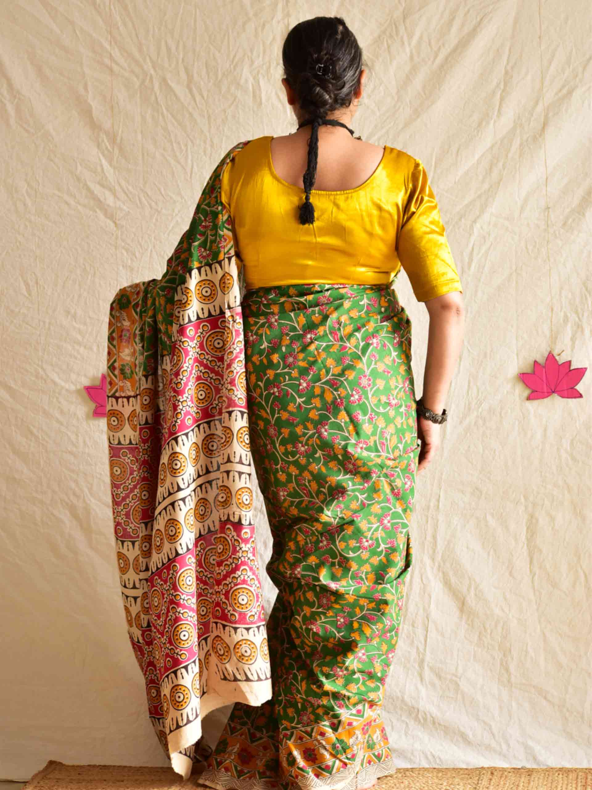 Kala - kalamkari printed saree