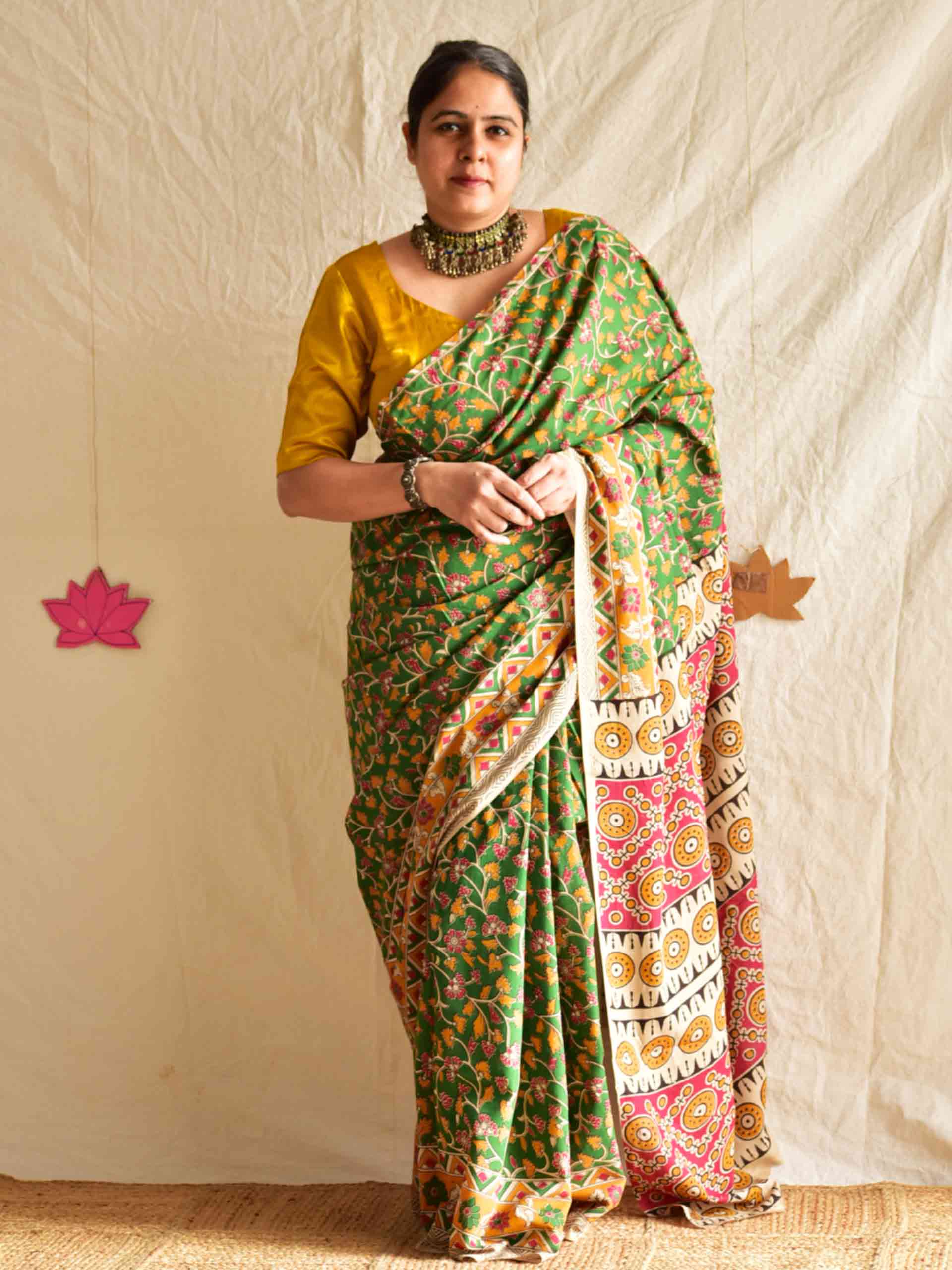 Kala - kalamkari printed saree