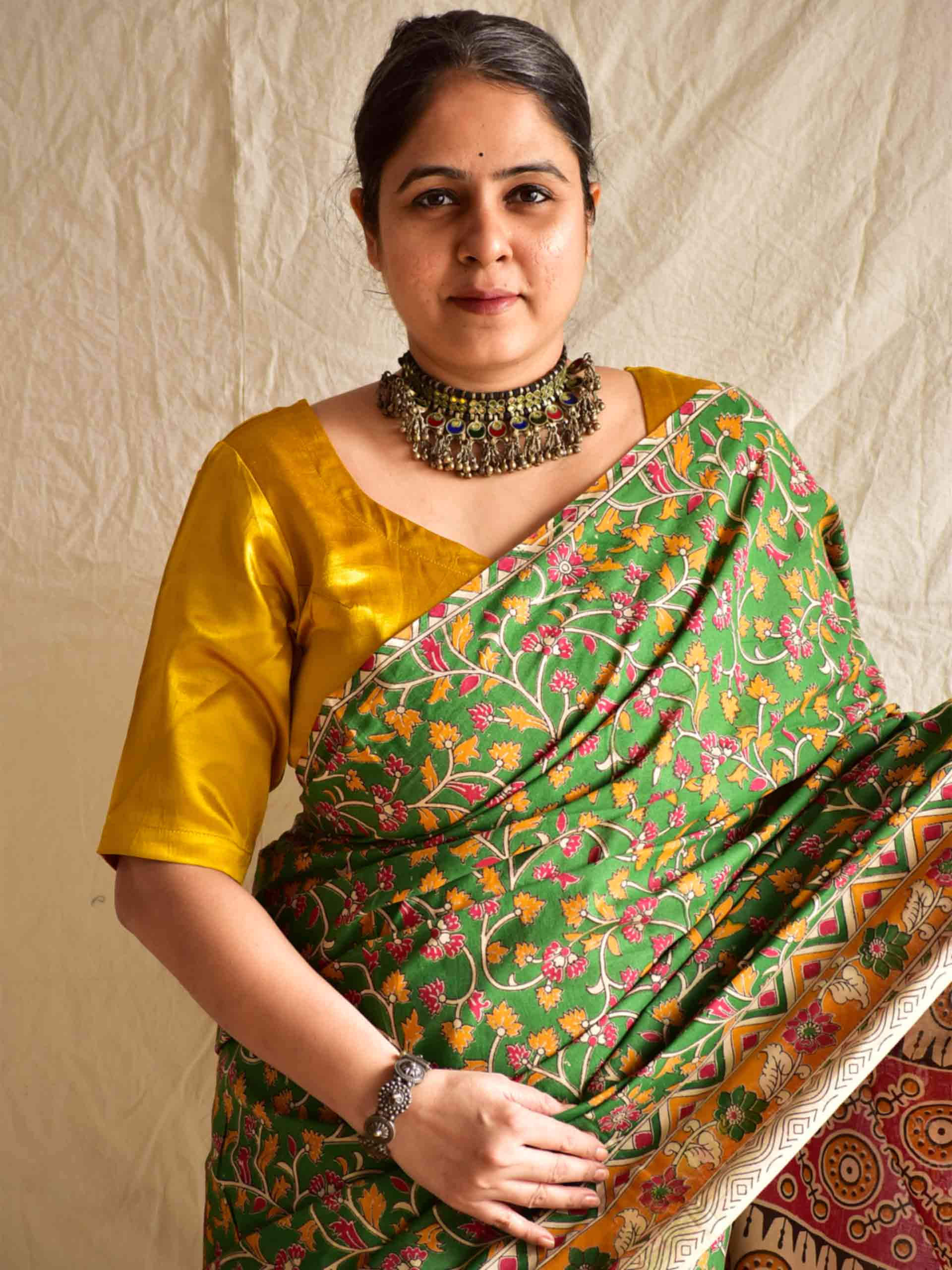 Kala - kalamkari printed saree