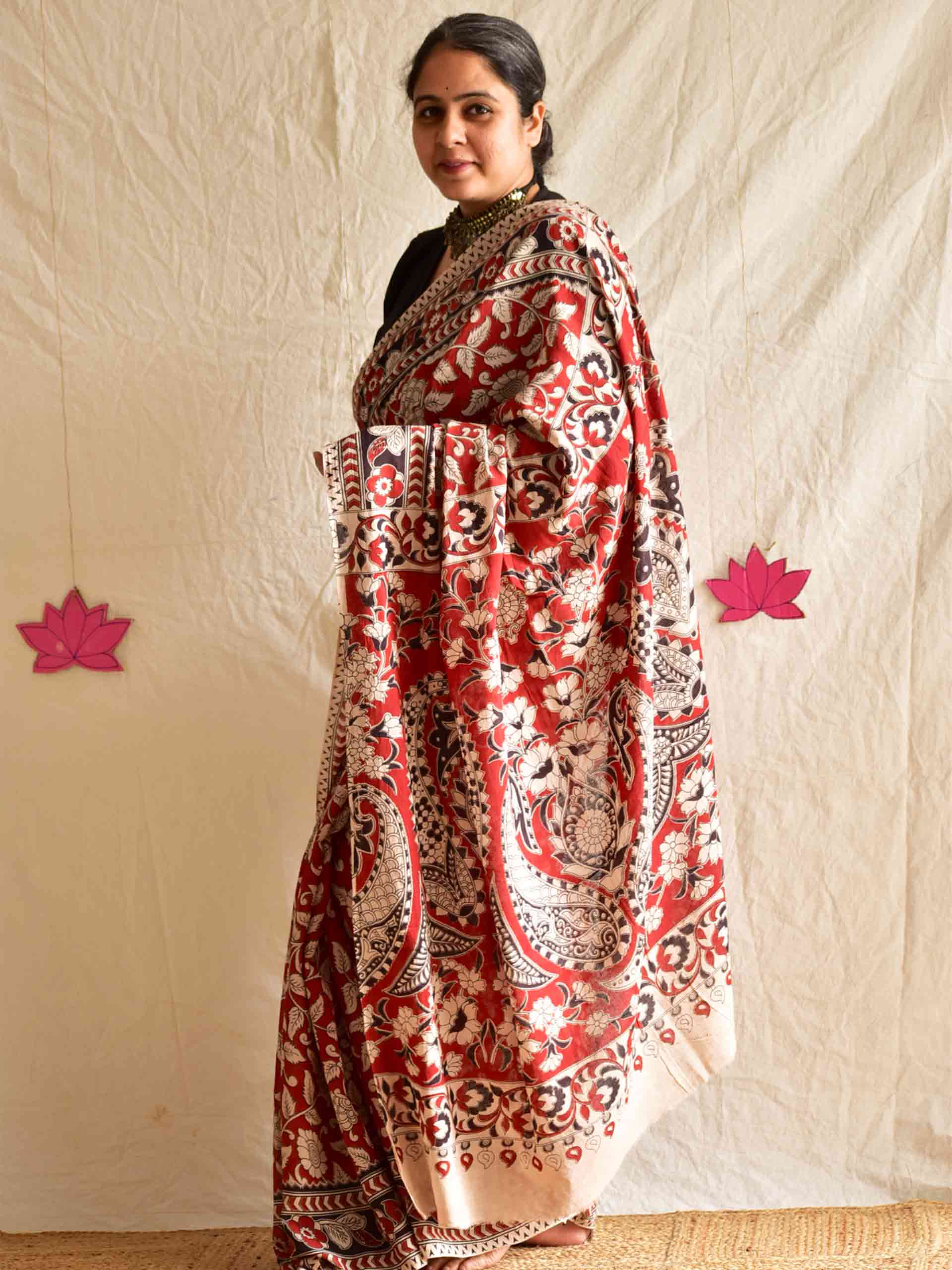 Mehtaab - kalamkari printed saree