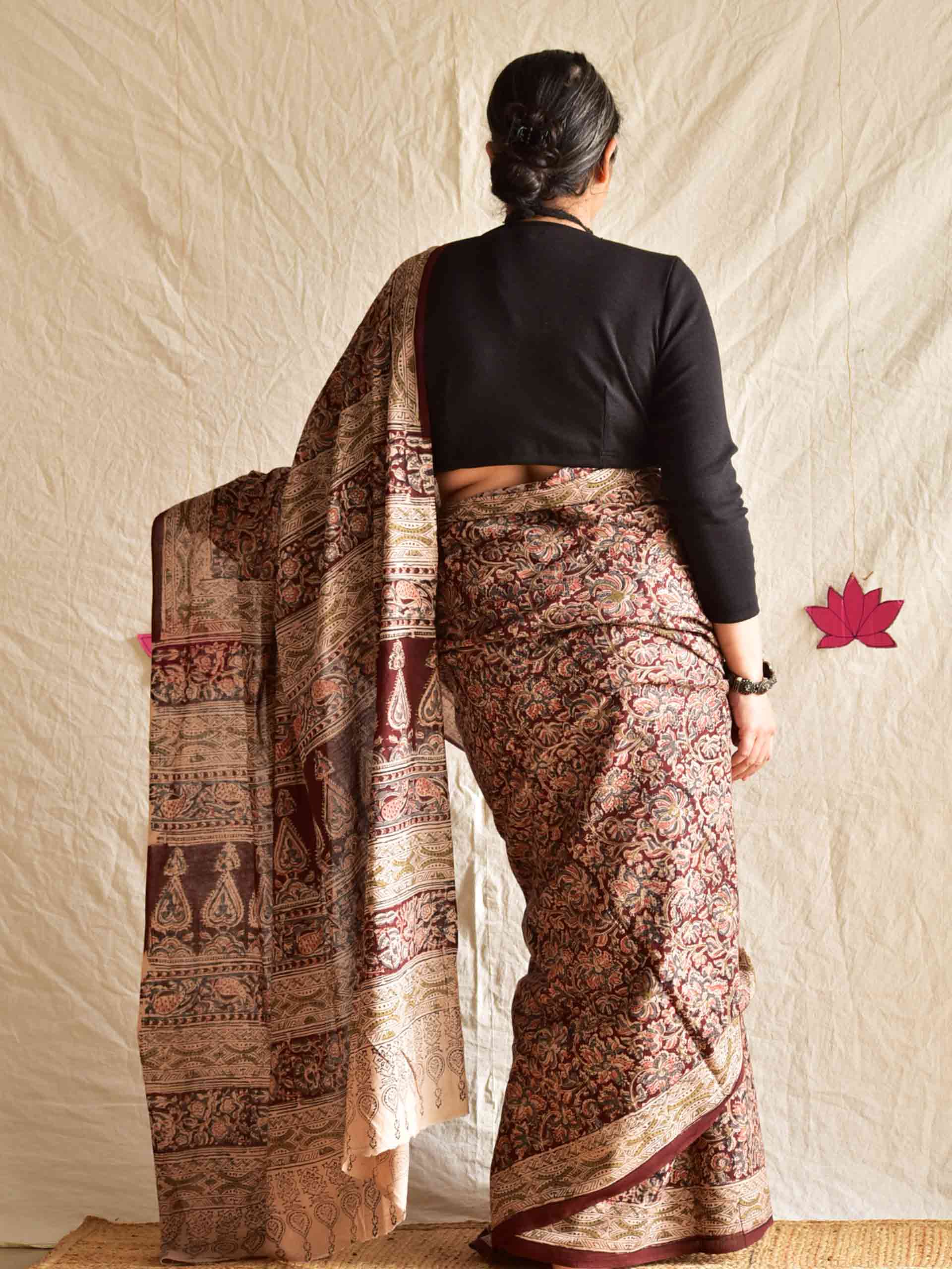 Beena - kalamkari printed saree