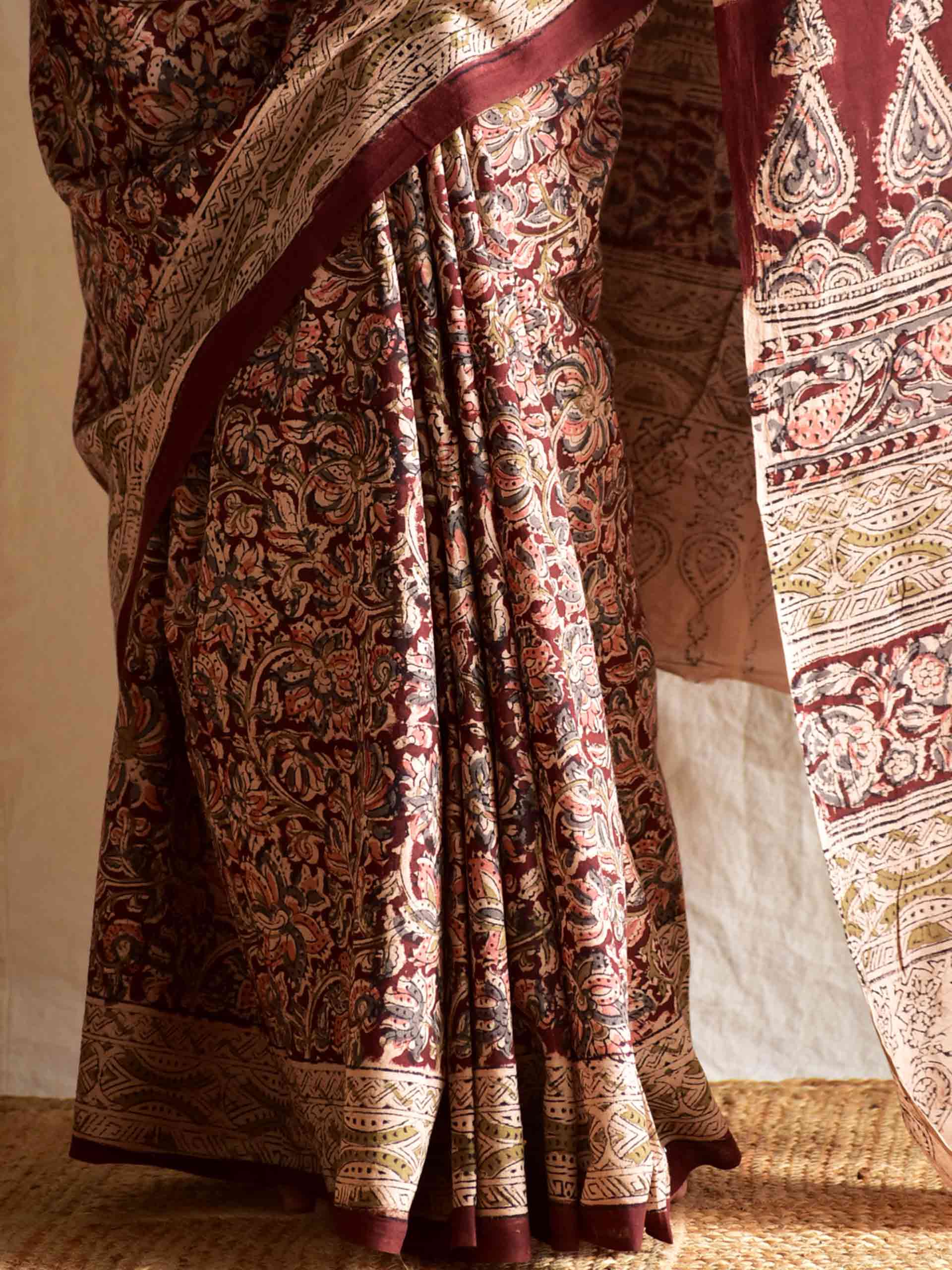 Beena - kalamkari printed saree