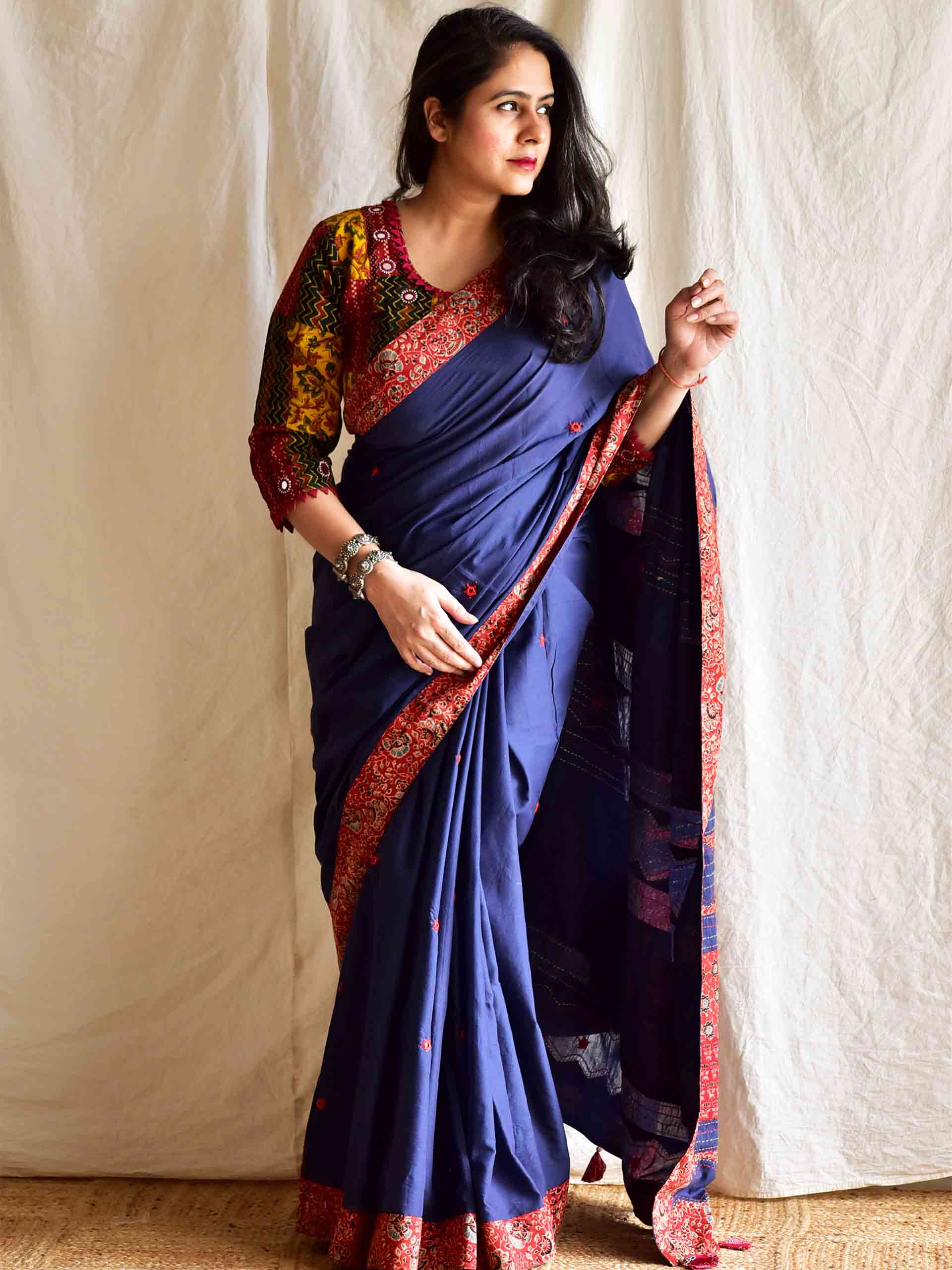 Half Saree (langa voni) - Buy Silk, Kalamkari Half Sarees Online