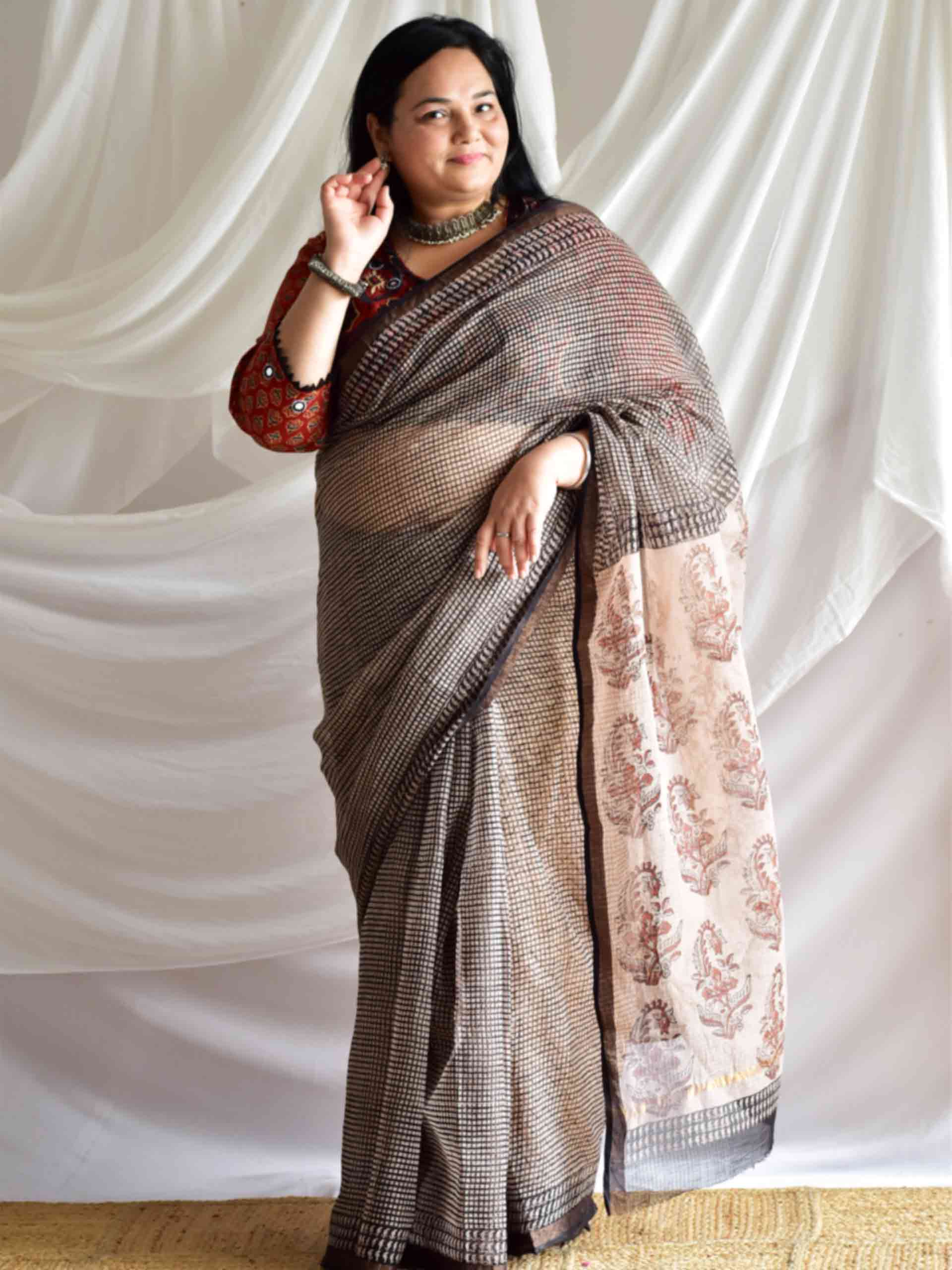 Miskeen - Kota Doria Saree