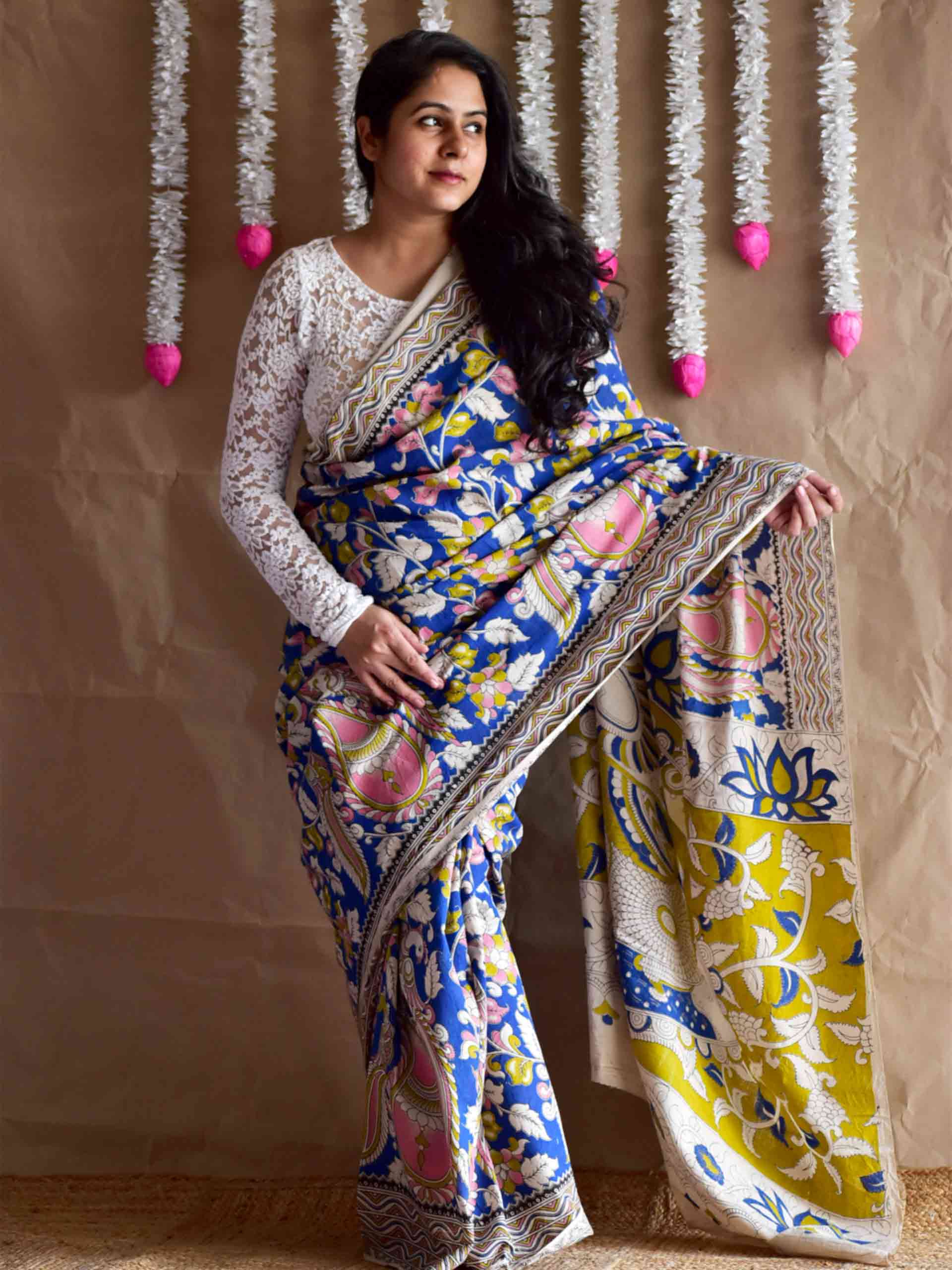 Mehtaab - kalamkari printed saree