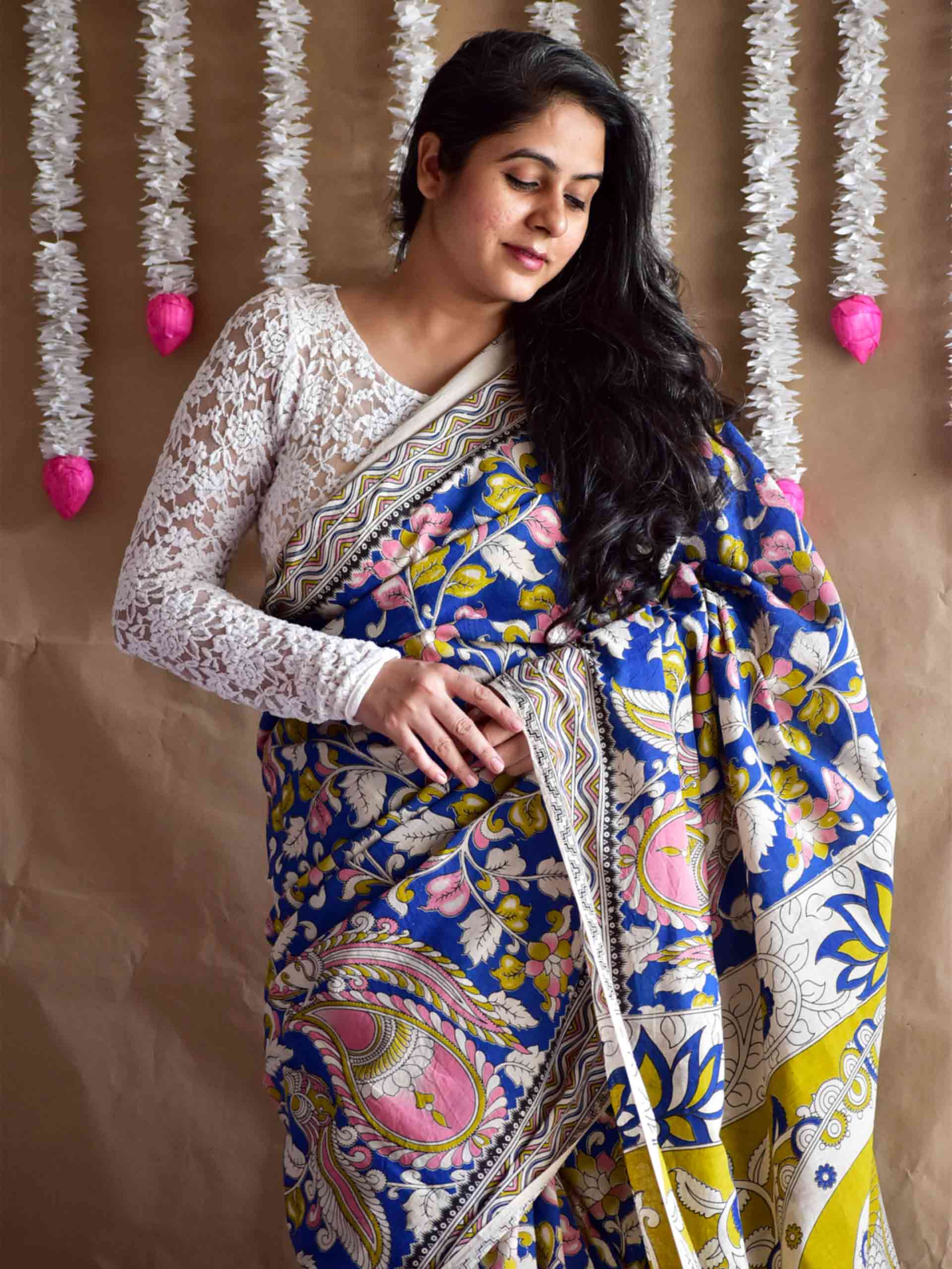 Mehtaab - kalamkari printed saree