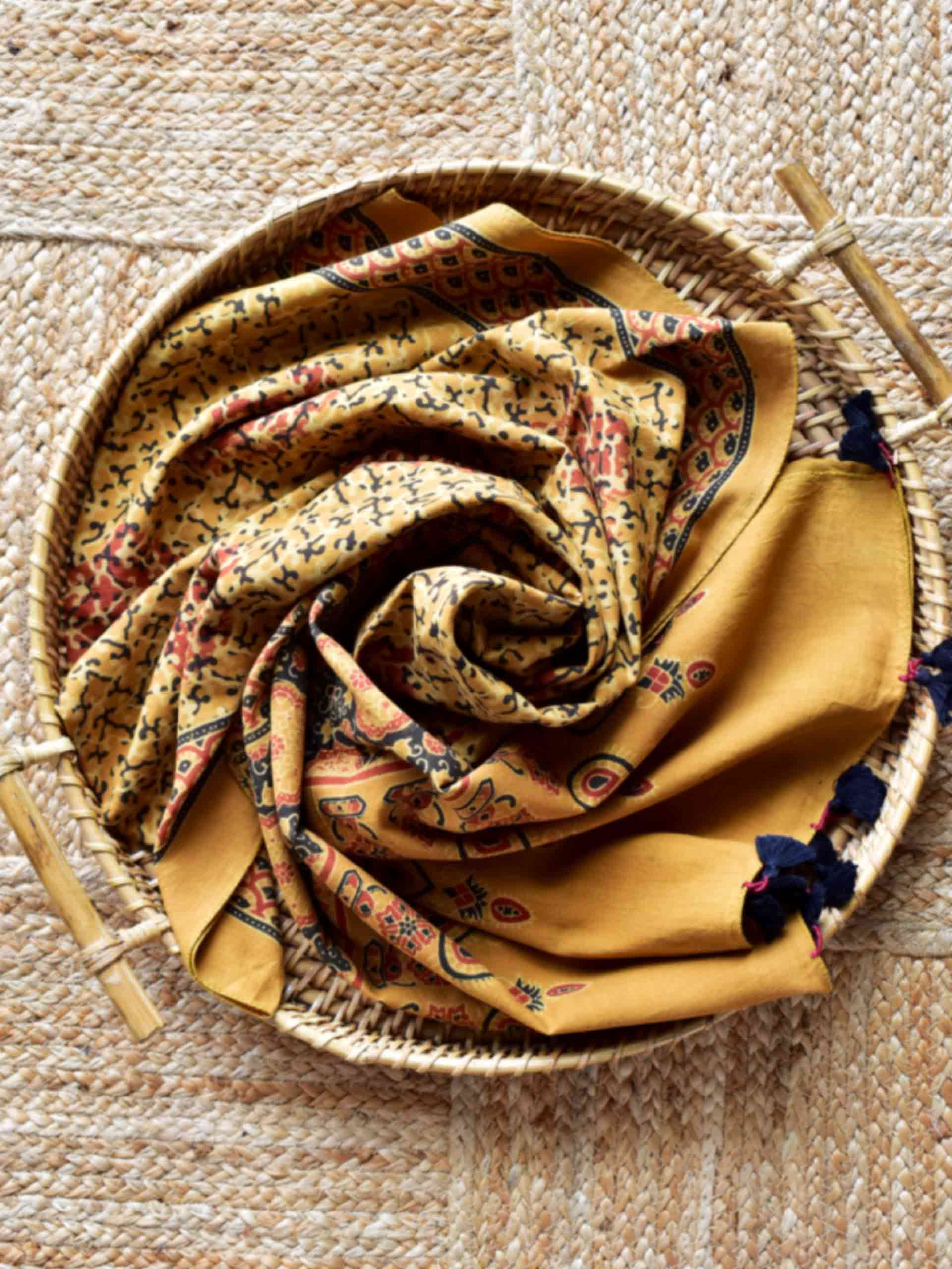 Maati - Ajrakh Cotton stole