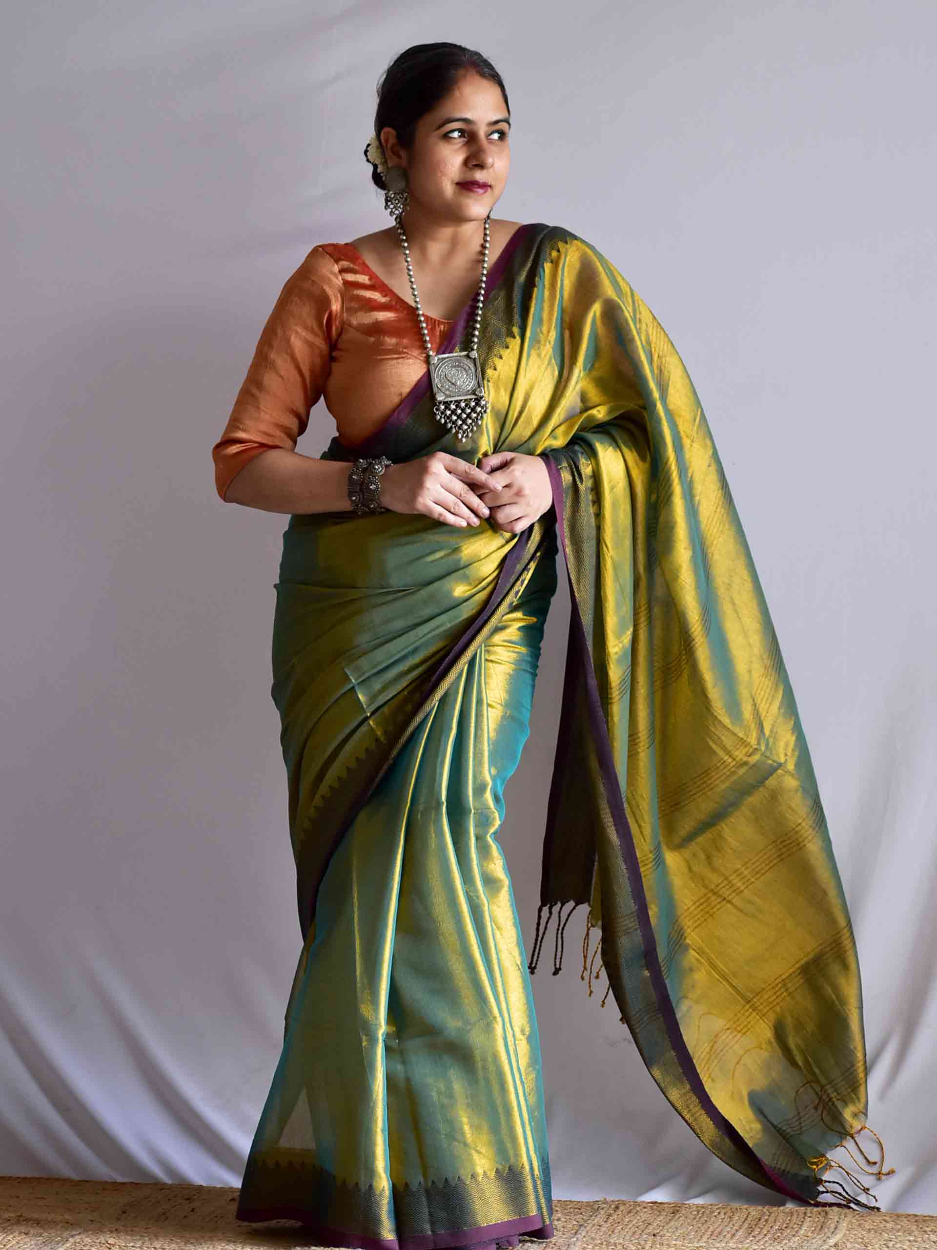 Maria  - Tissue saree