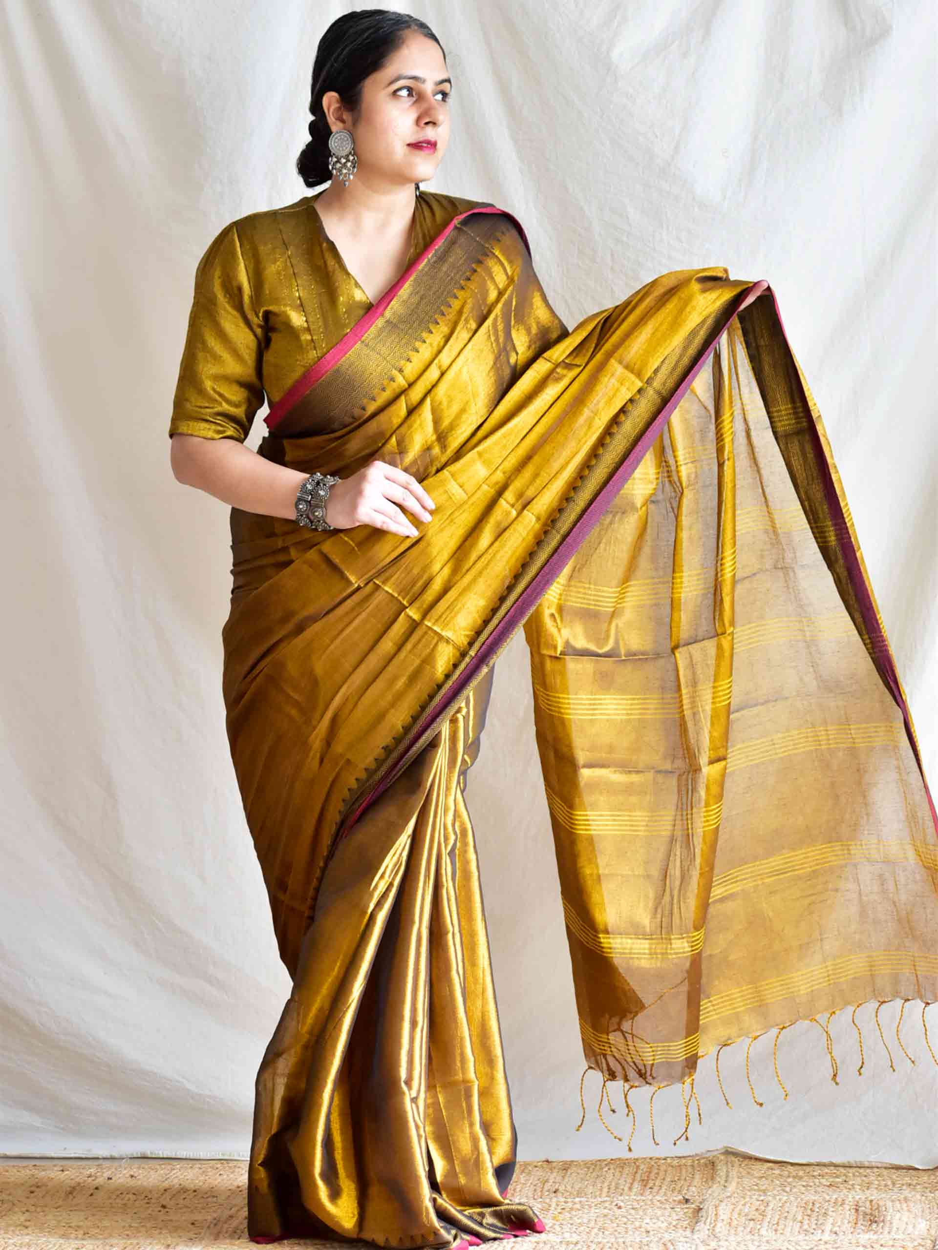 Cleopatra- Tissue saree