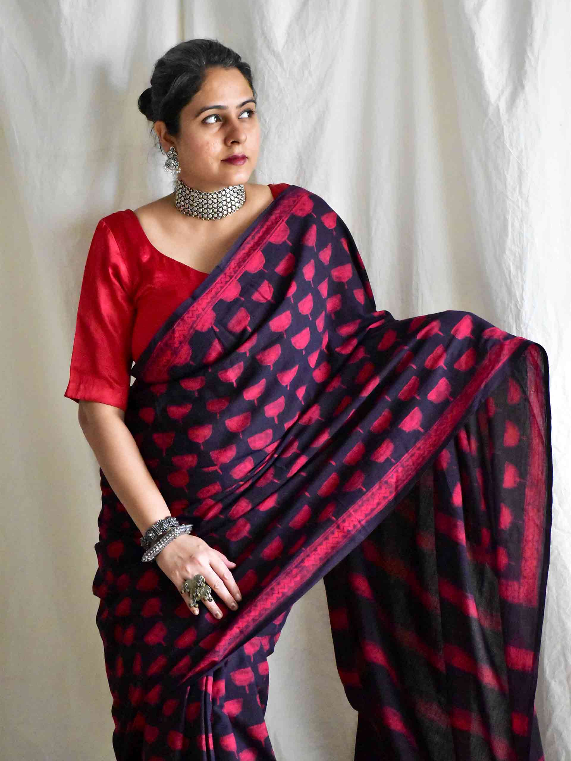 Tara - mul cotton saree