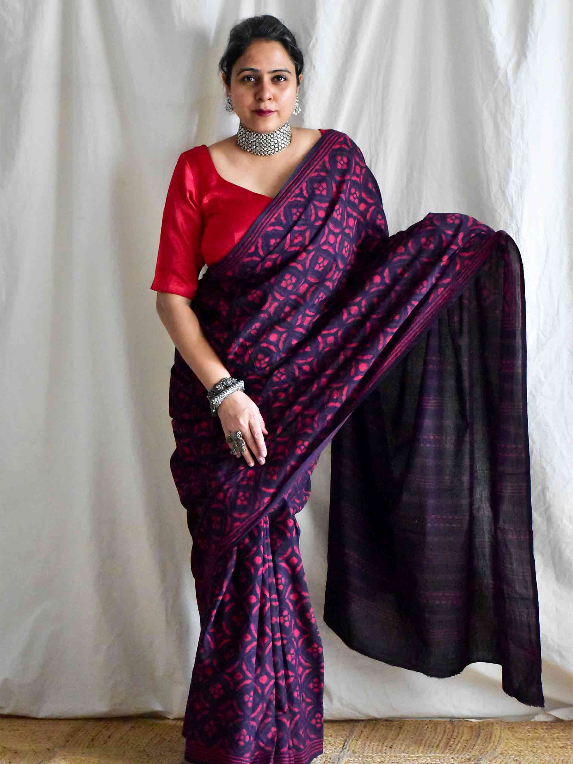 Vaahini - mul cotton saree