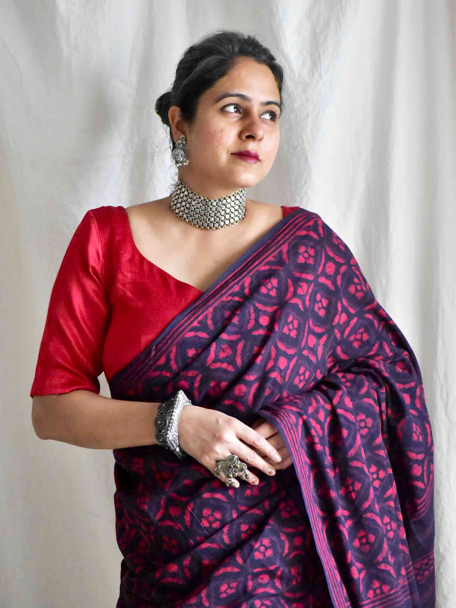 Vaahini - mul cotton saree