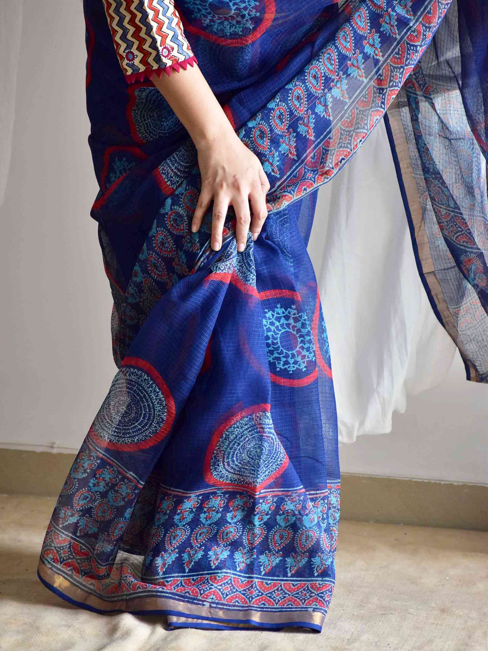 Malhaar - Dabu kota Doria saree