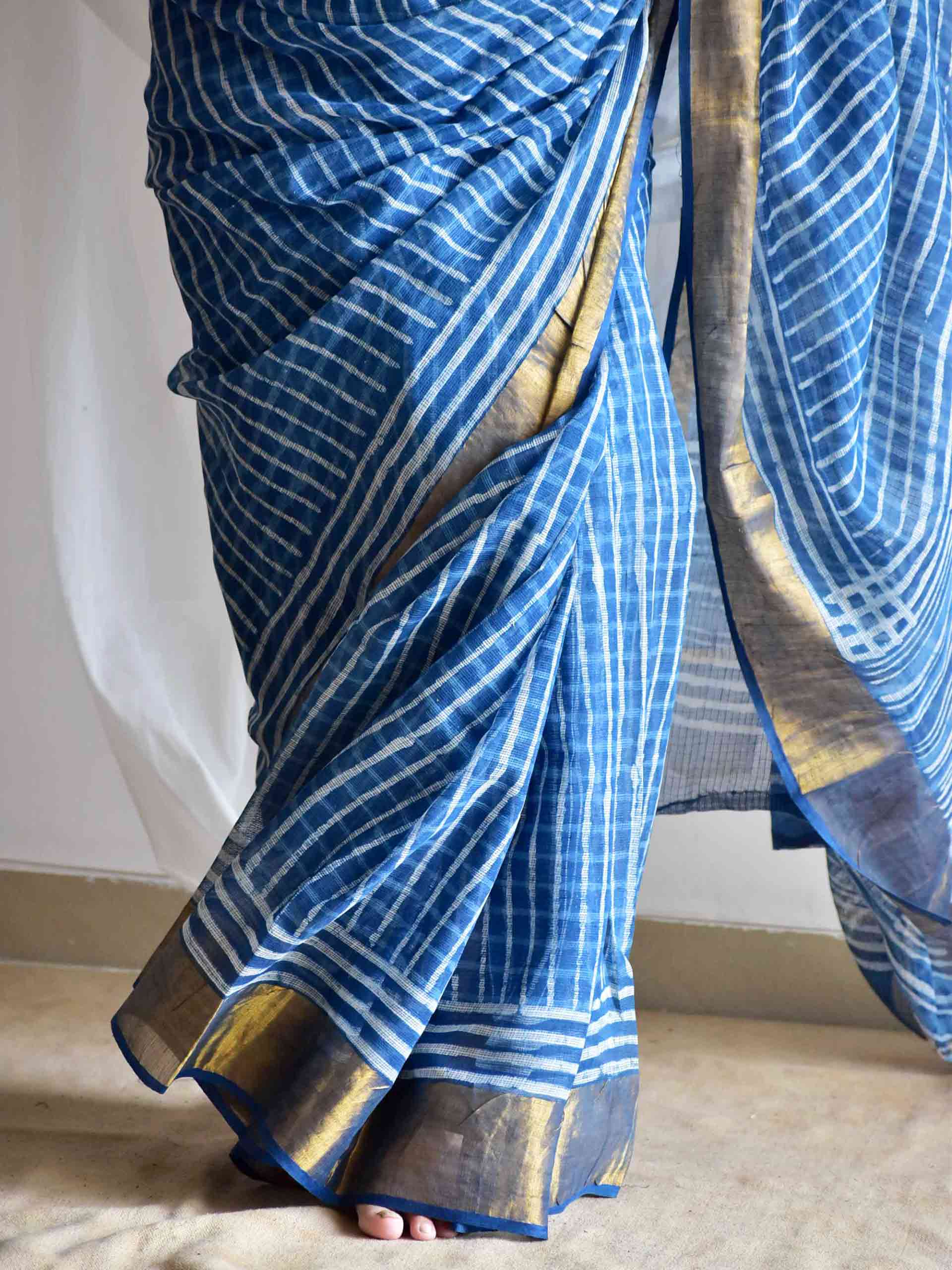 Ruban - Dabu kota Doria saree