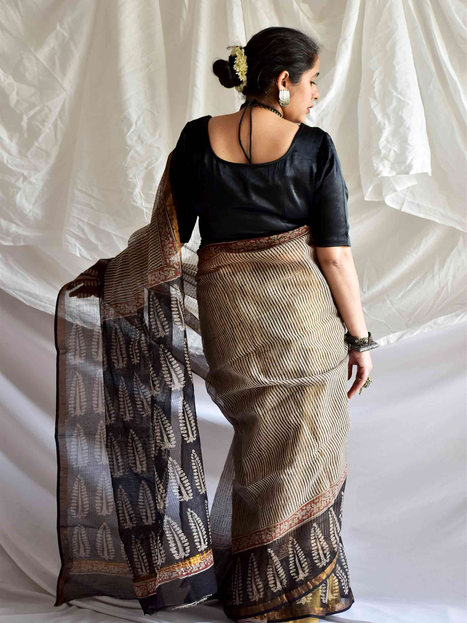 Dhaari - Kota Doria Saree