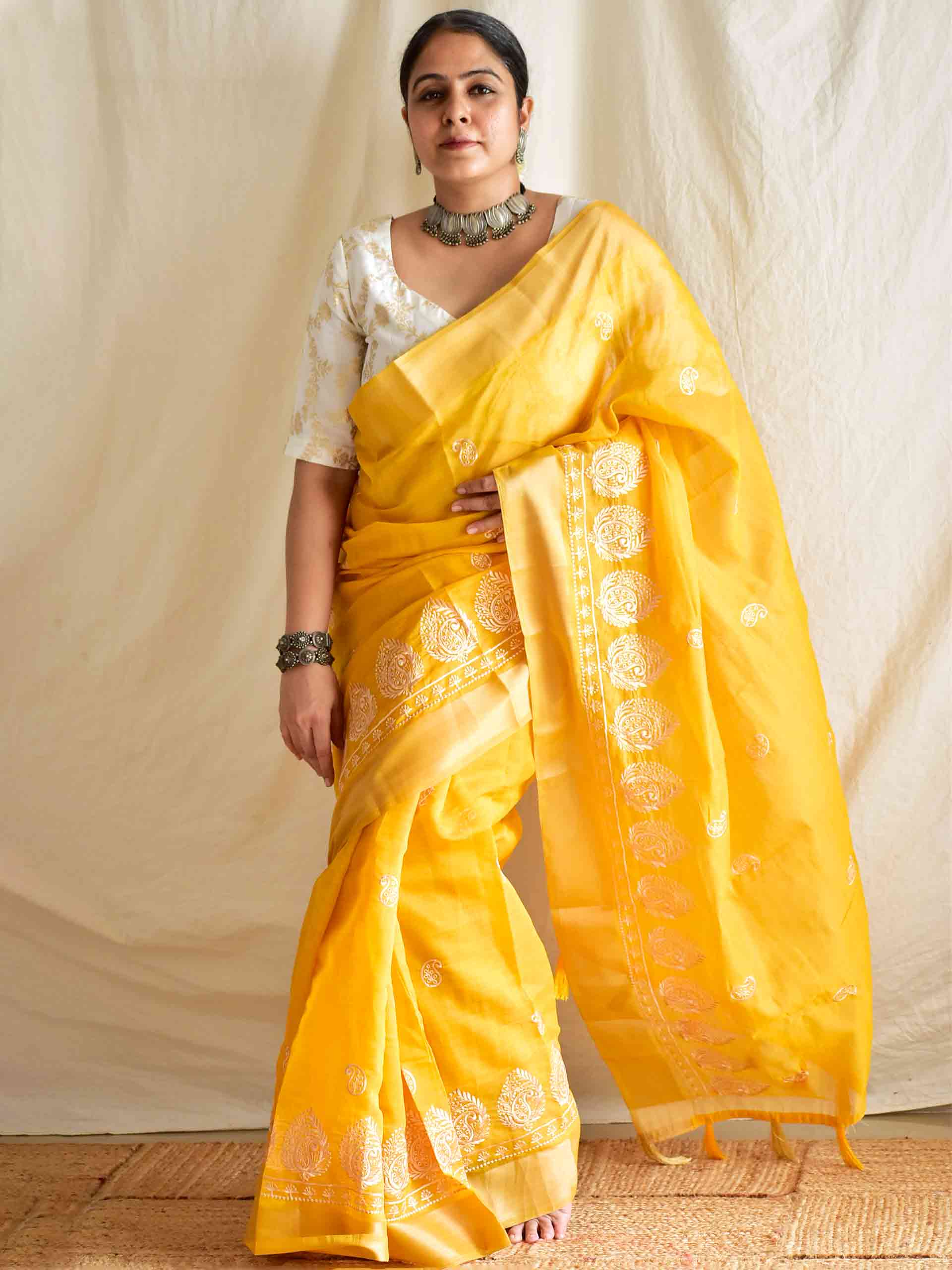 Muskaan - Embroidered saree