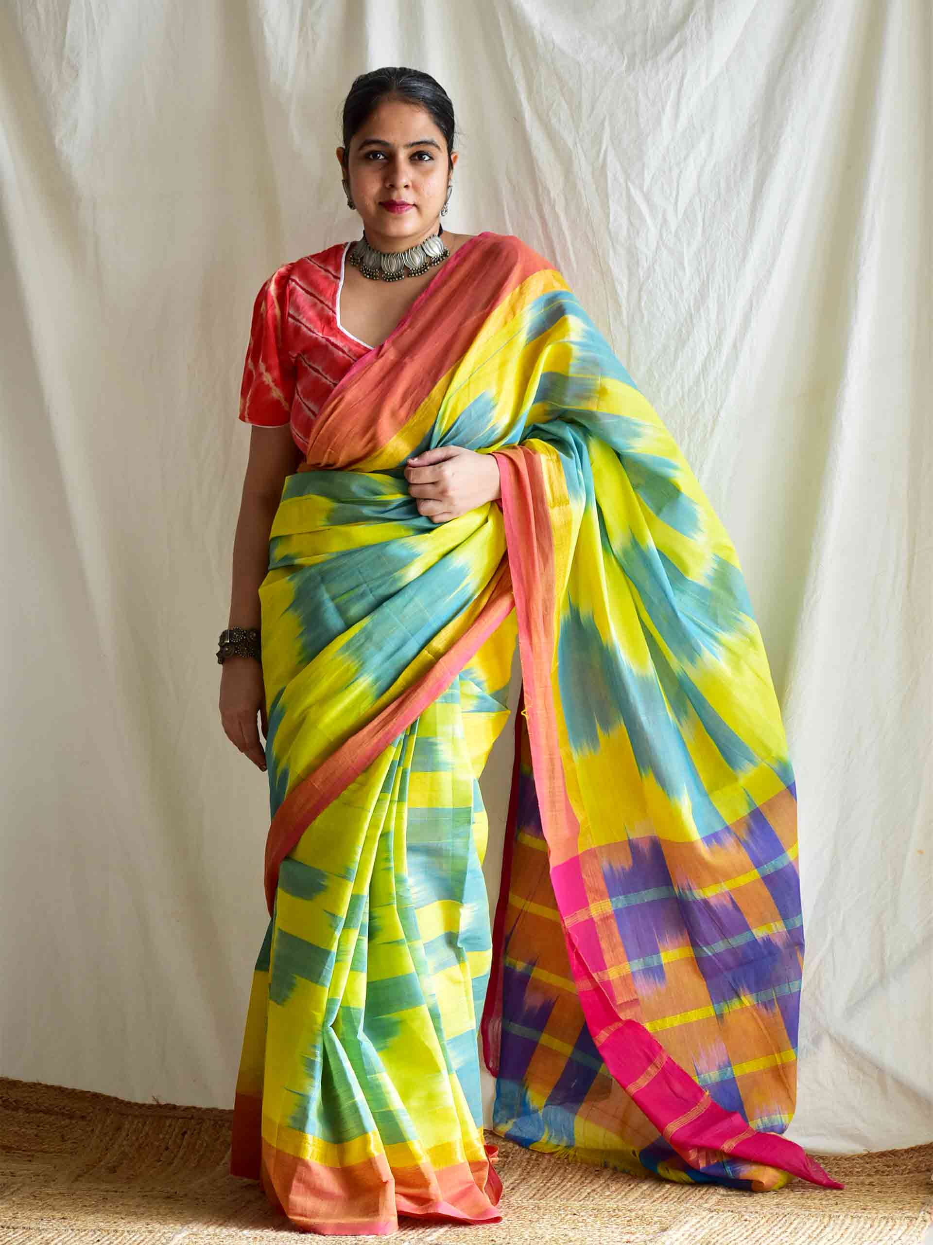 Mitwa - Ikat saree