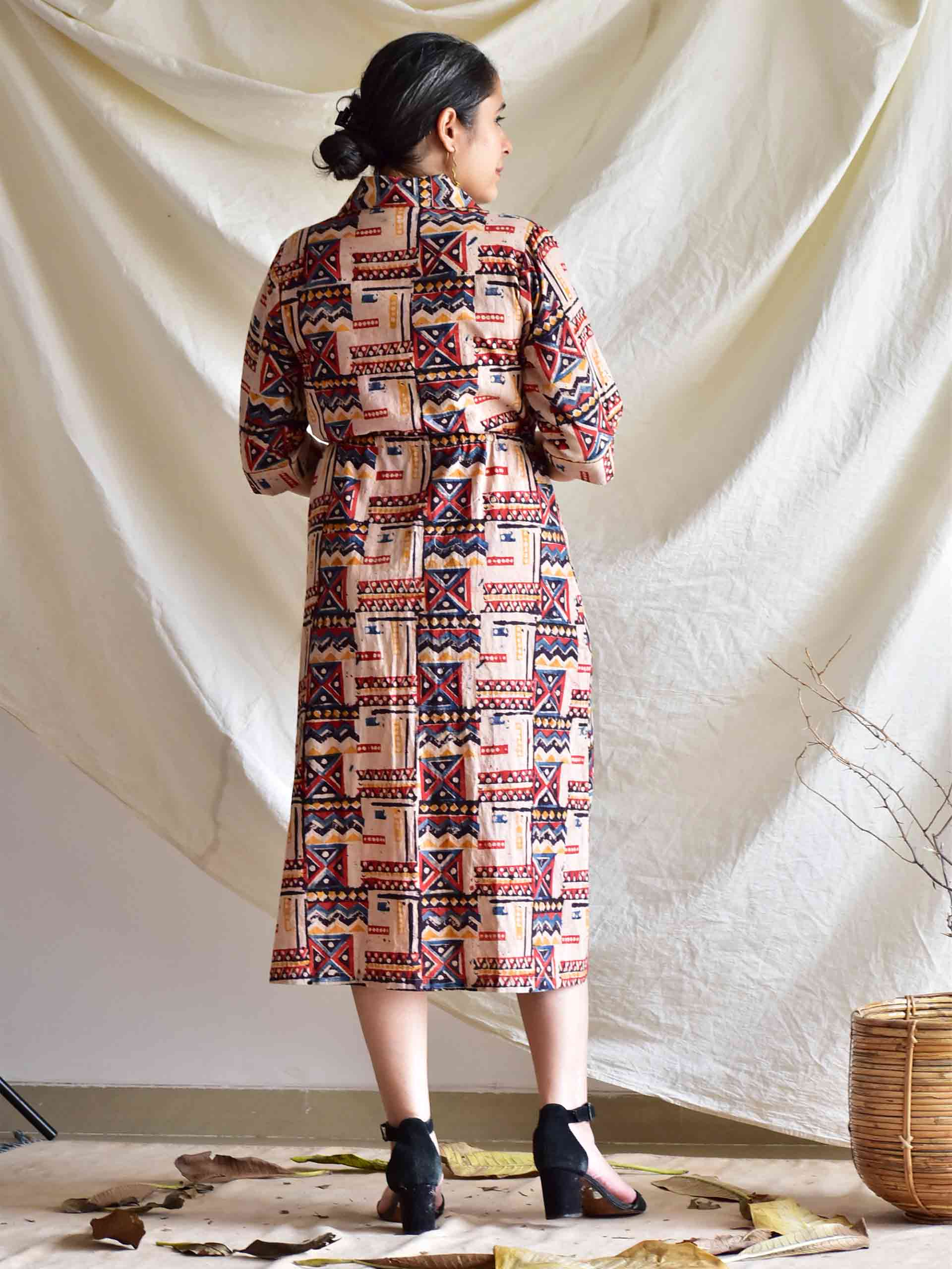 Benny - printed cotton dress