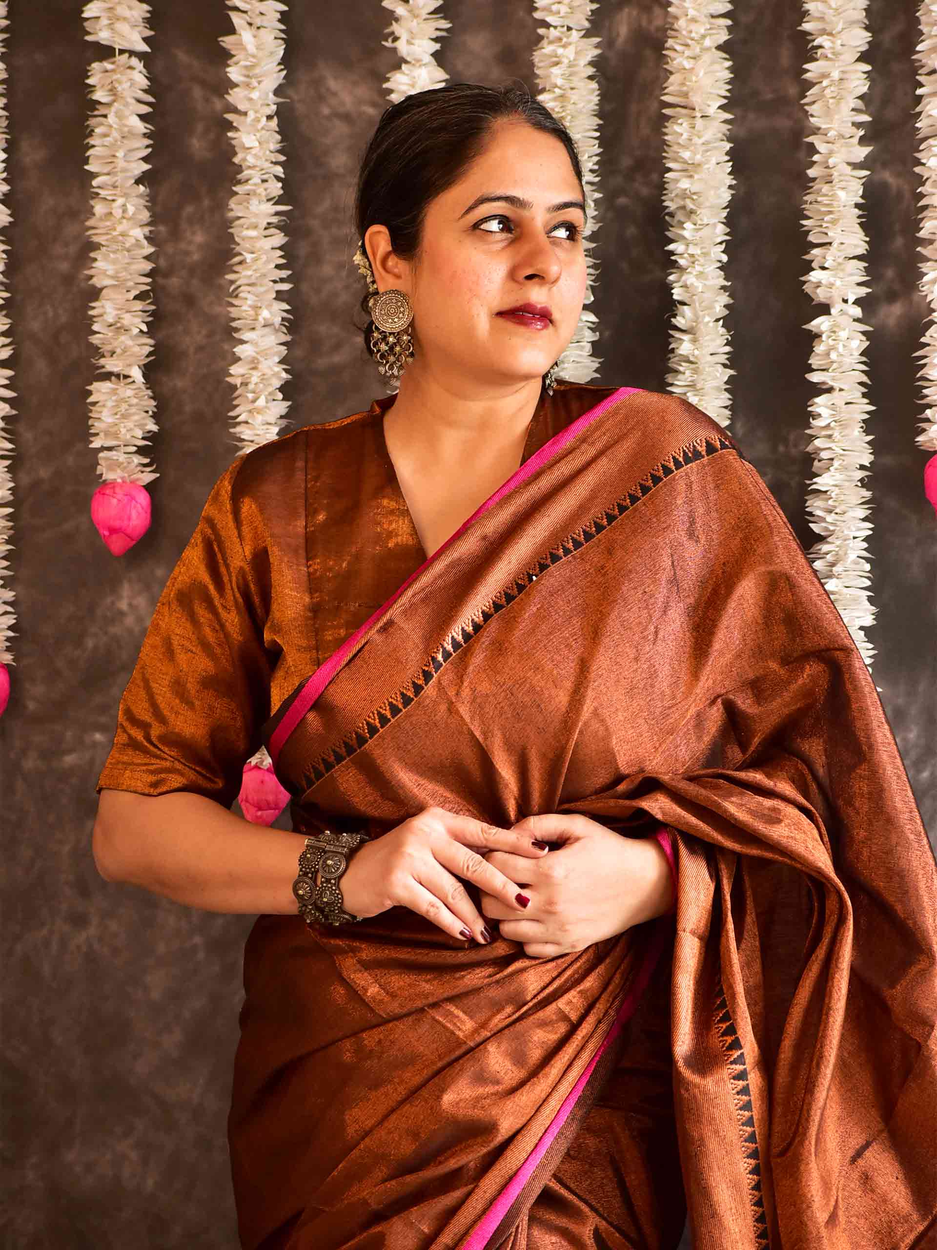 Tarana - Tissue saree