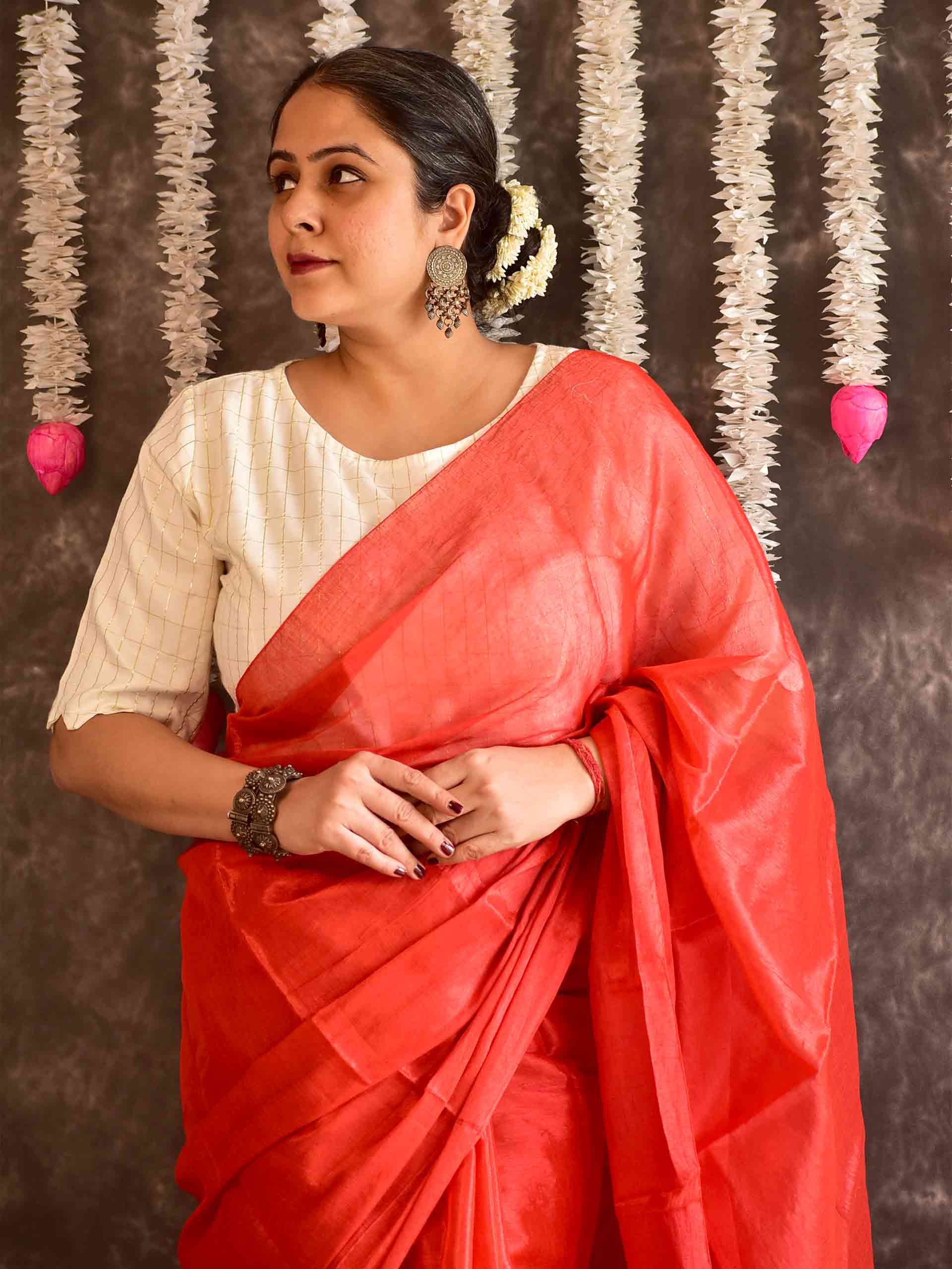 Sindoori - Tissue saree