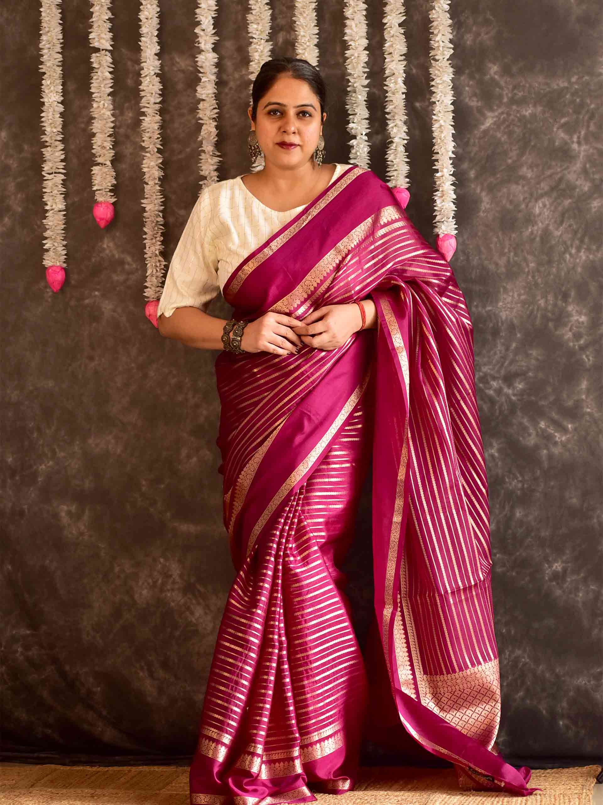 Sajni - Chanderi silk saree