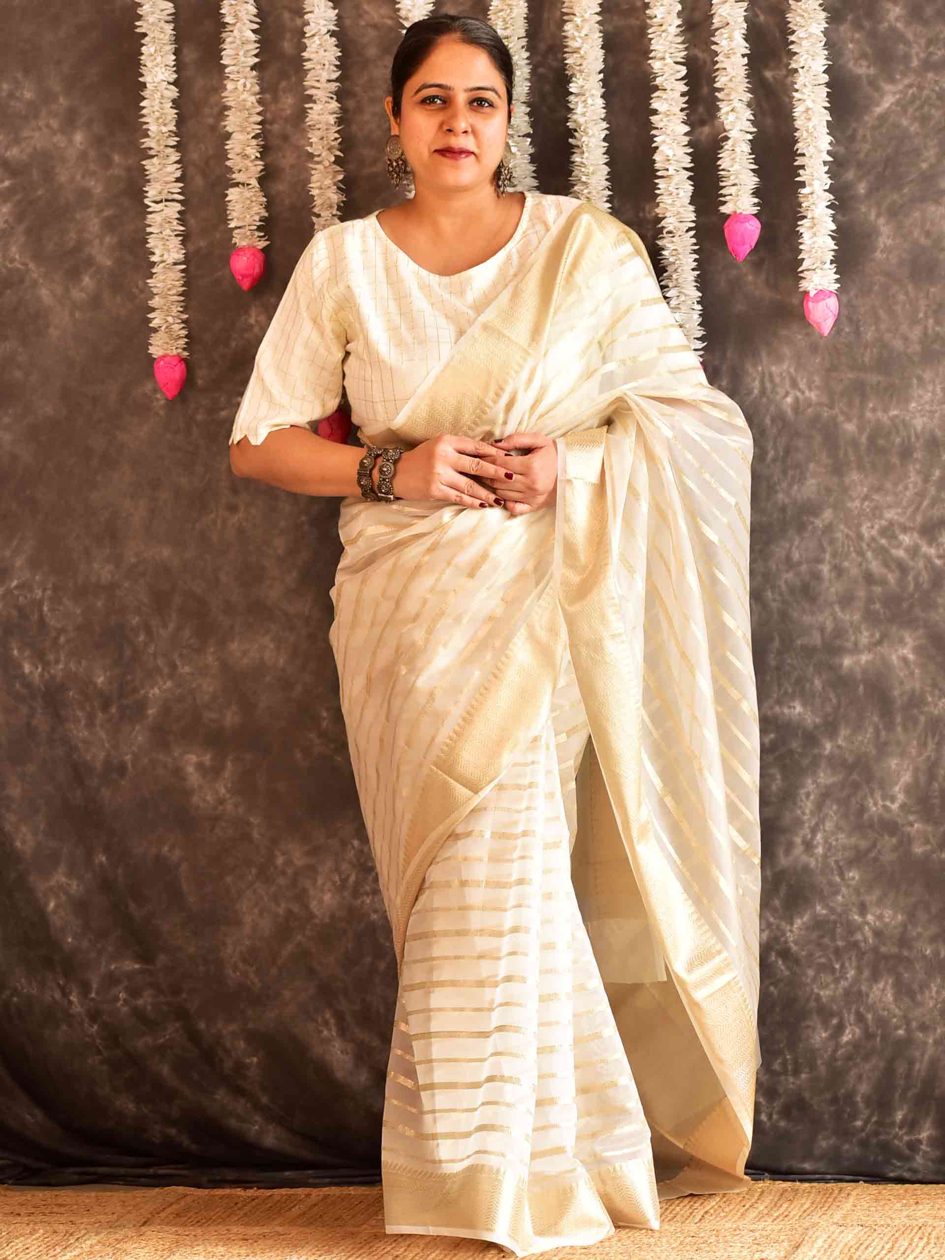 Reet - Chanderi silk saree