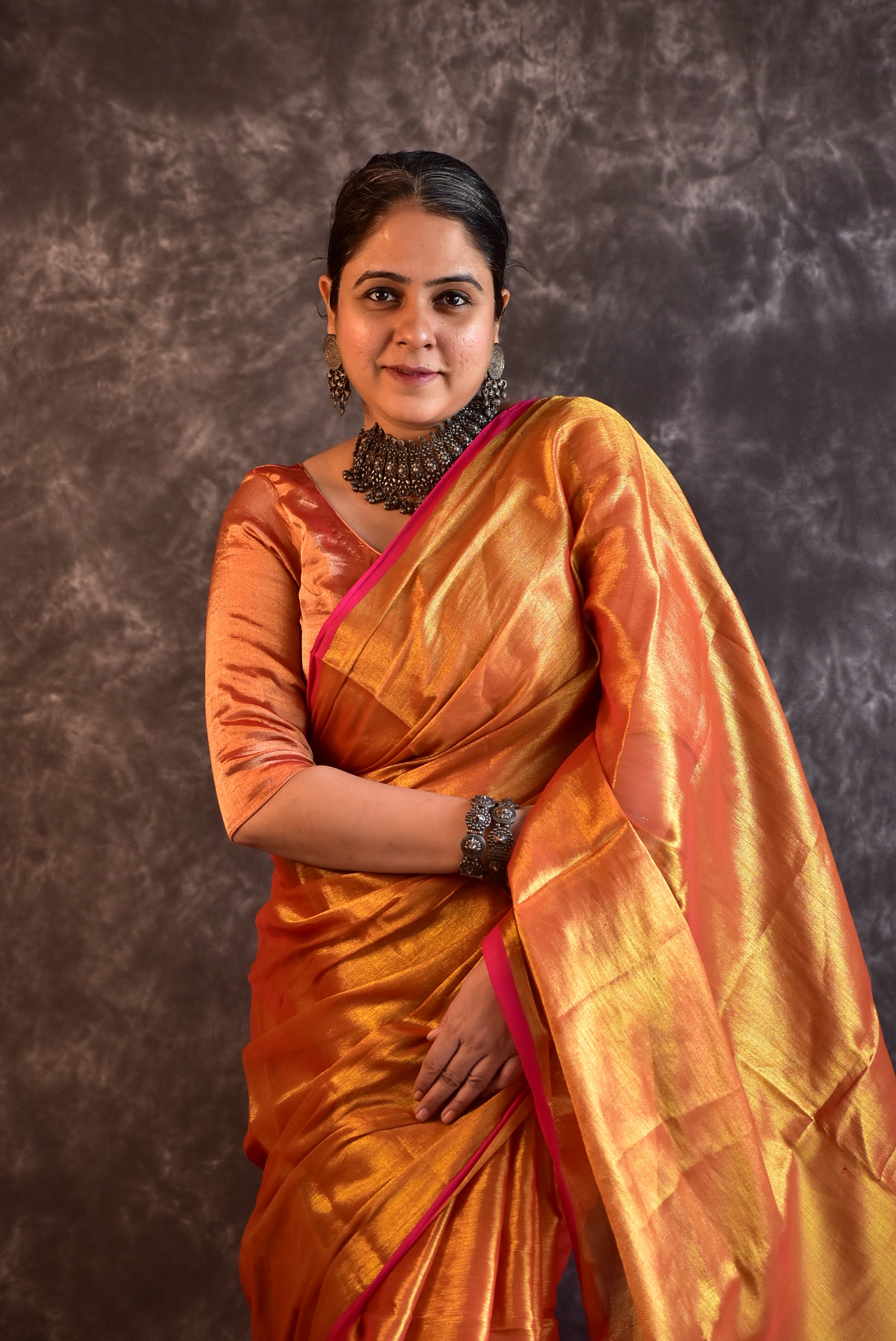 Rubaan - Tissue saree