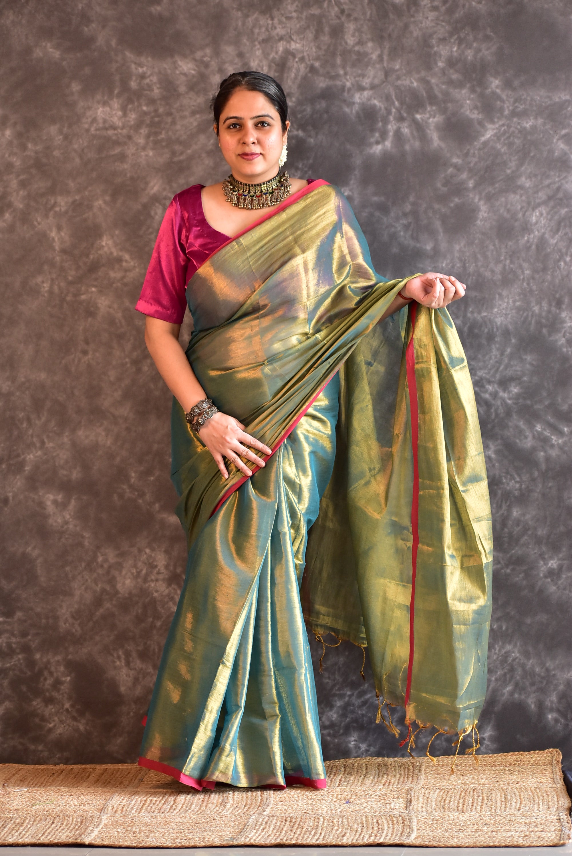 Raji - Tissue saree