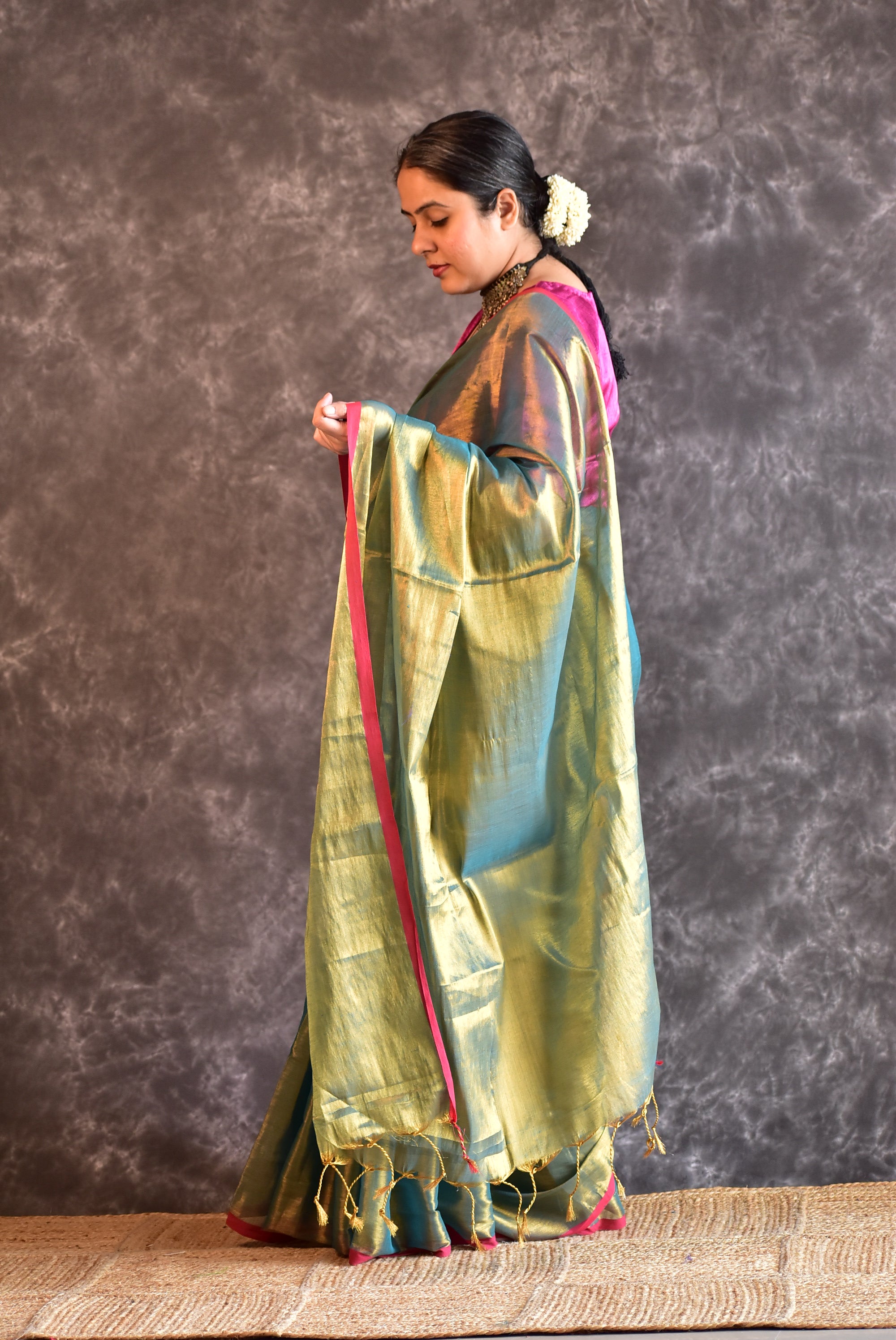 Raji - Tissue saree