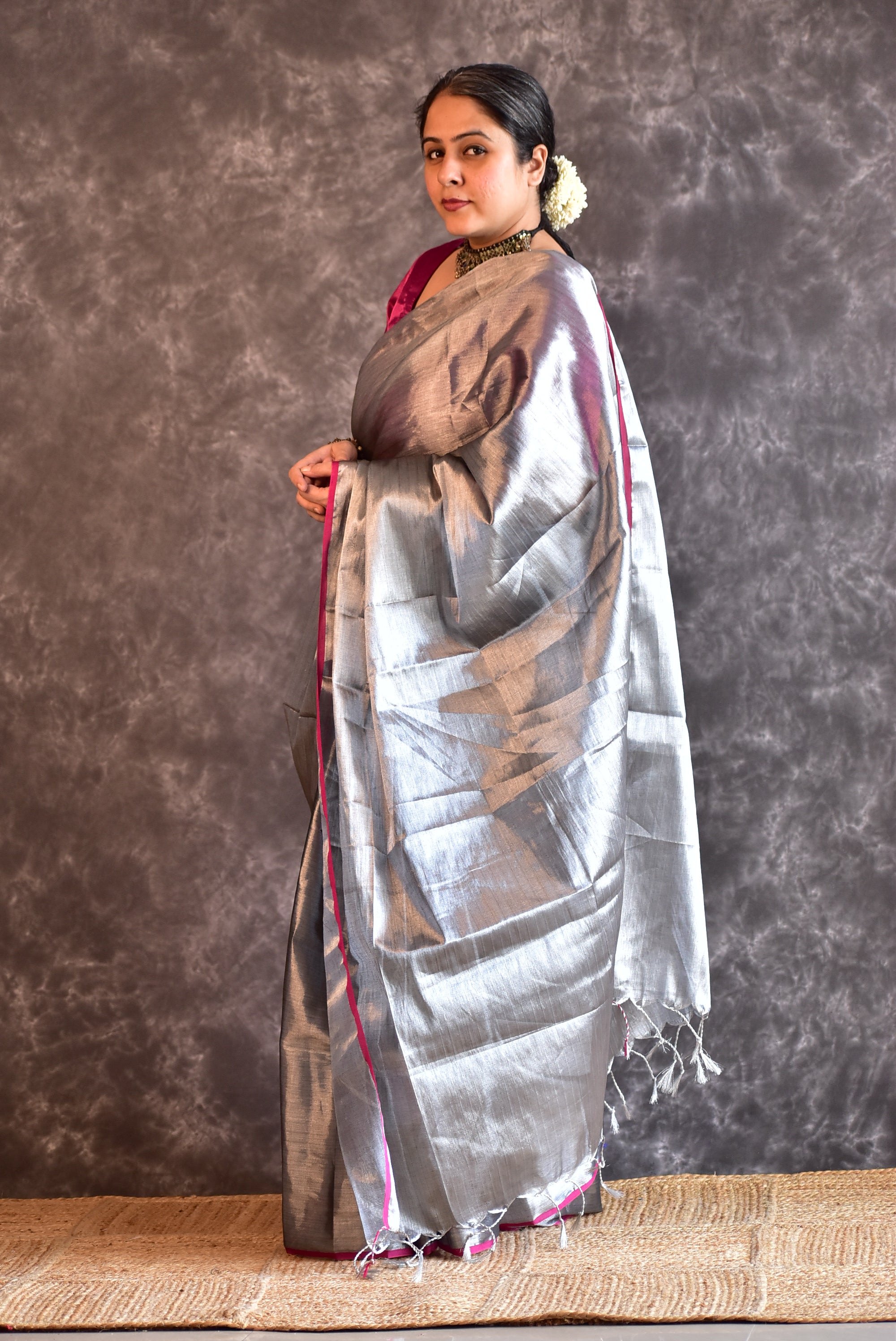 MEGHDOOTAM - Tissue saree