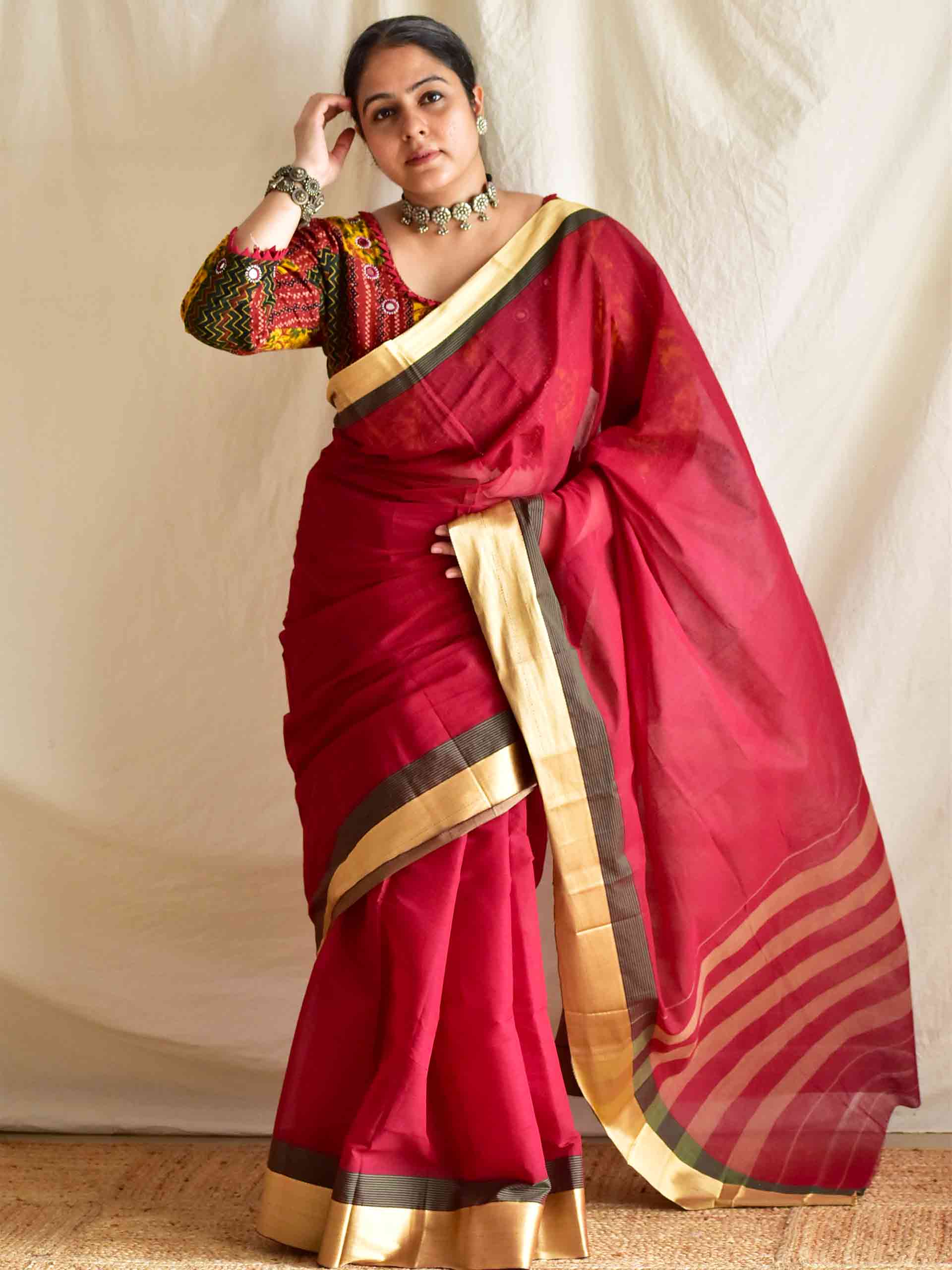 Roses - saree