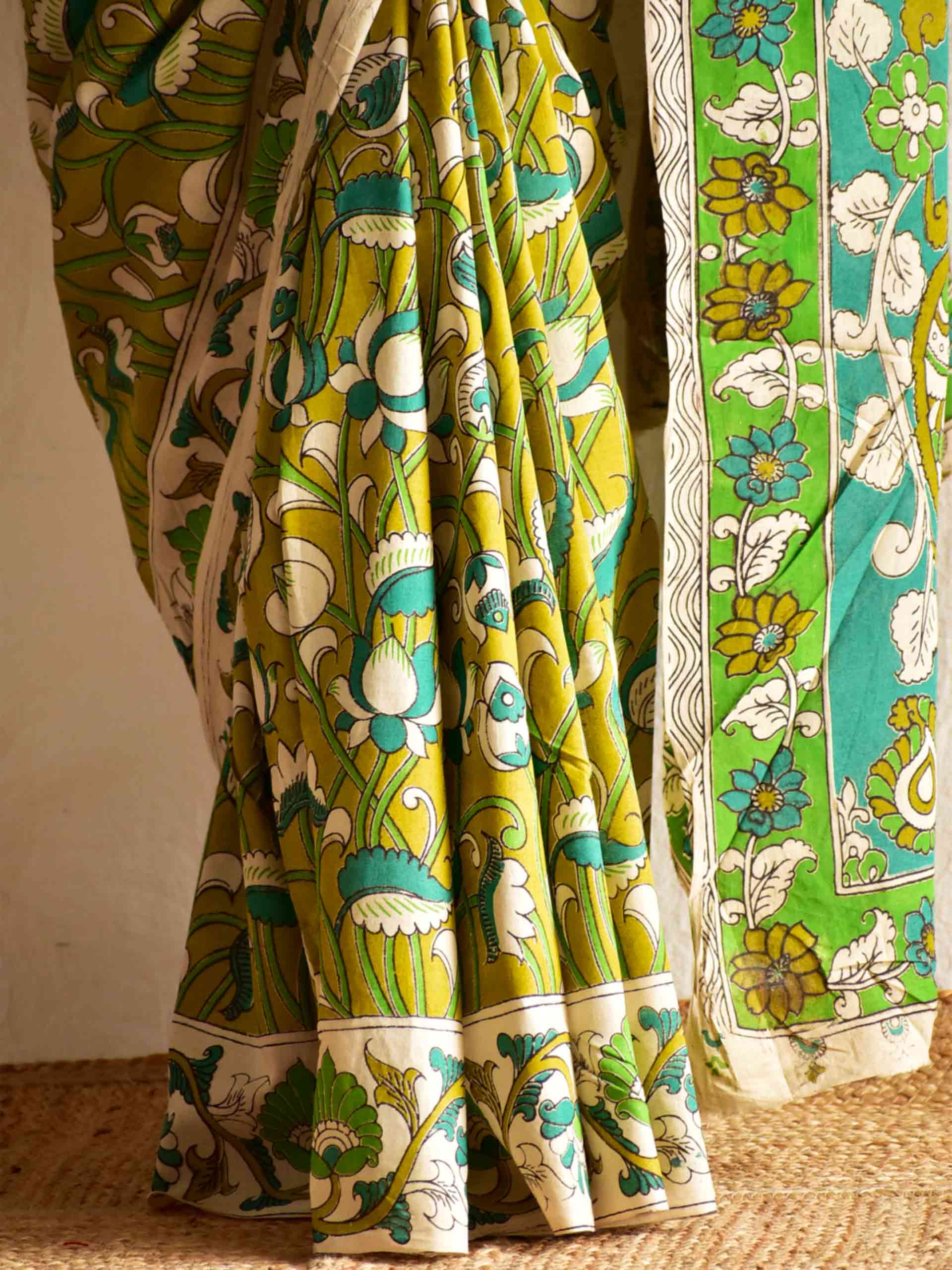 Preet - kalamkari printed saree