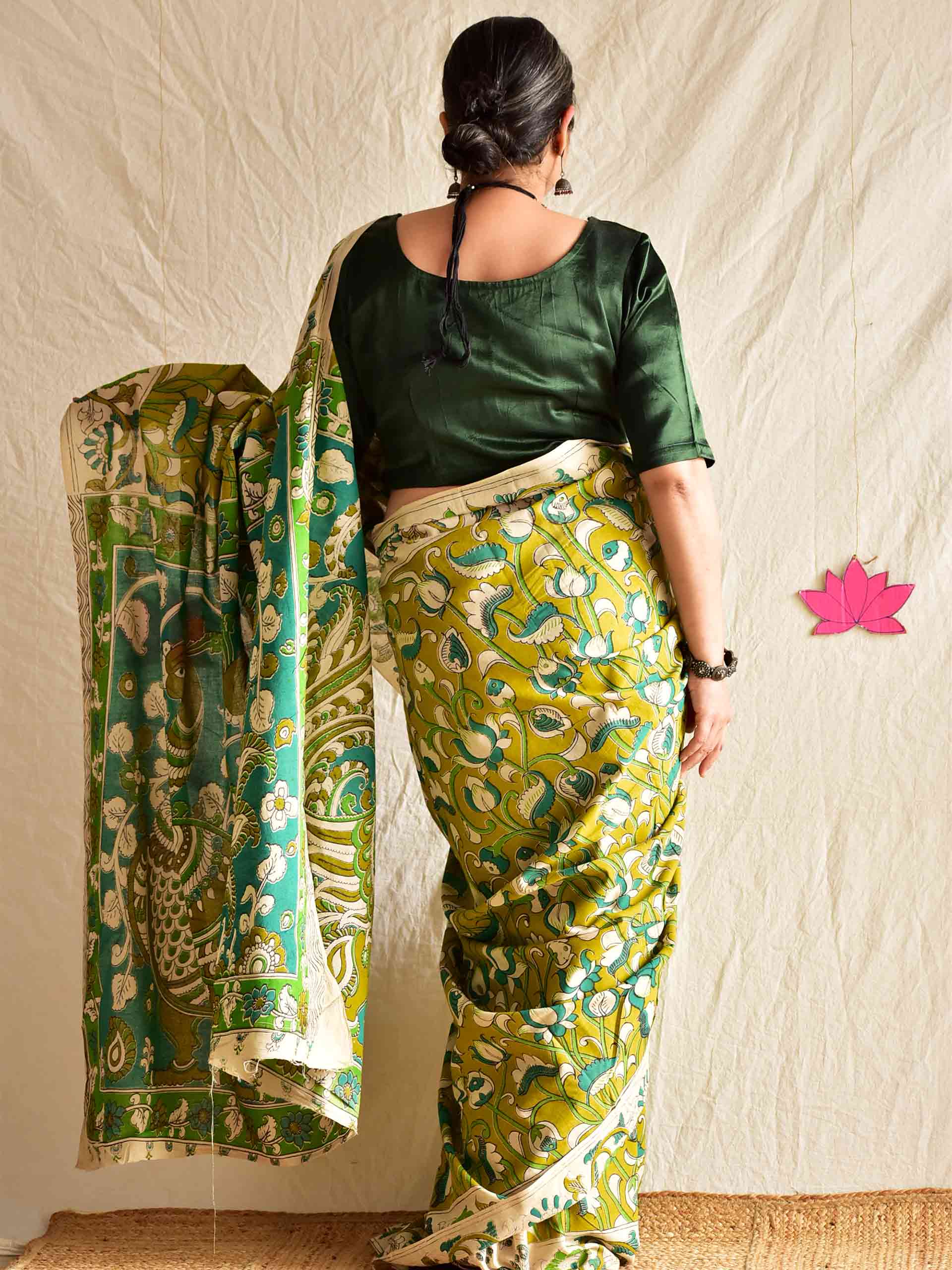 Preet - kalamkari printed saree