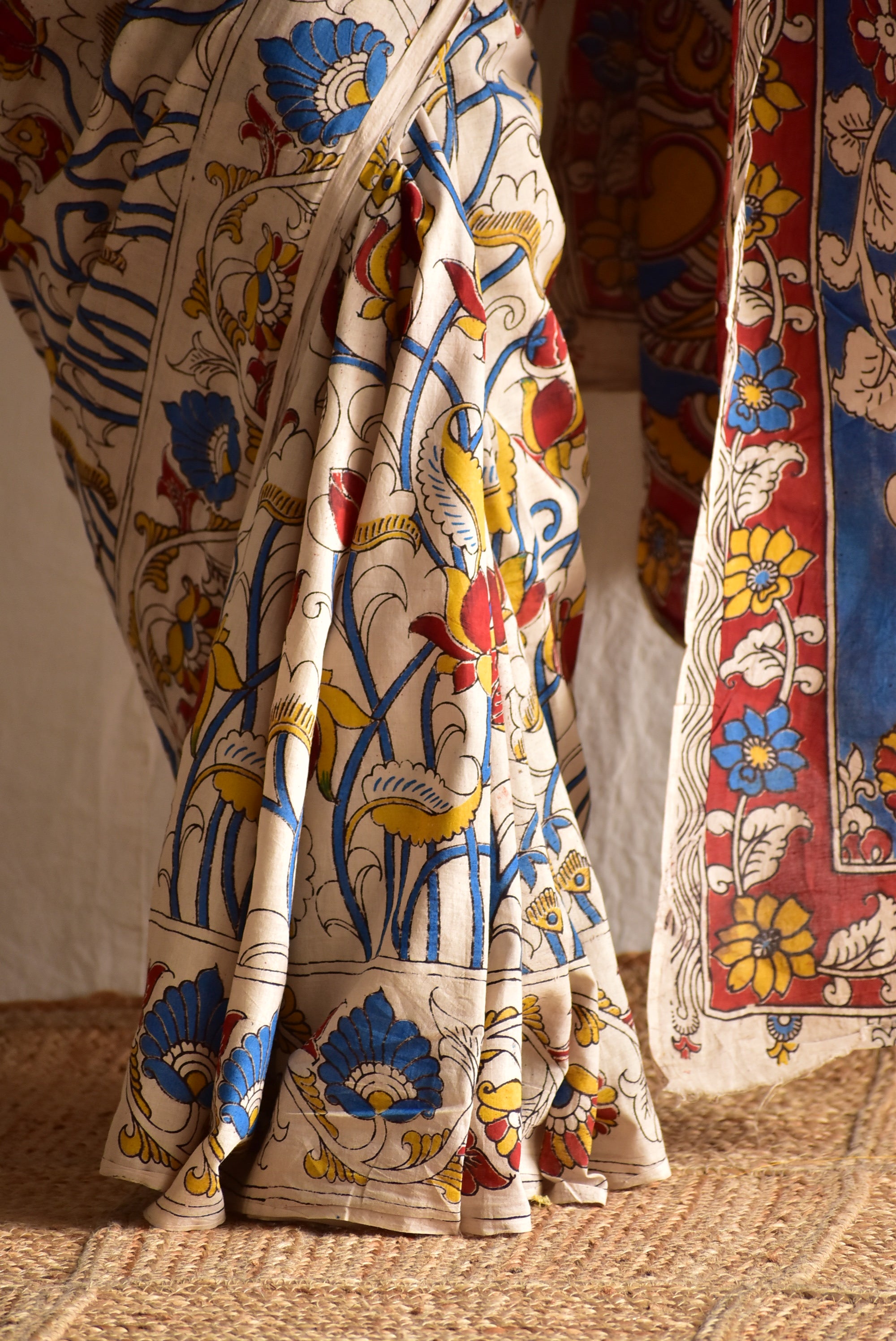 Rangeeniyan - kalamkari printed saree