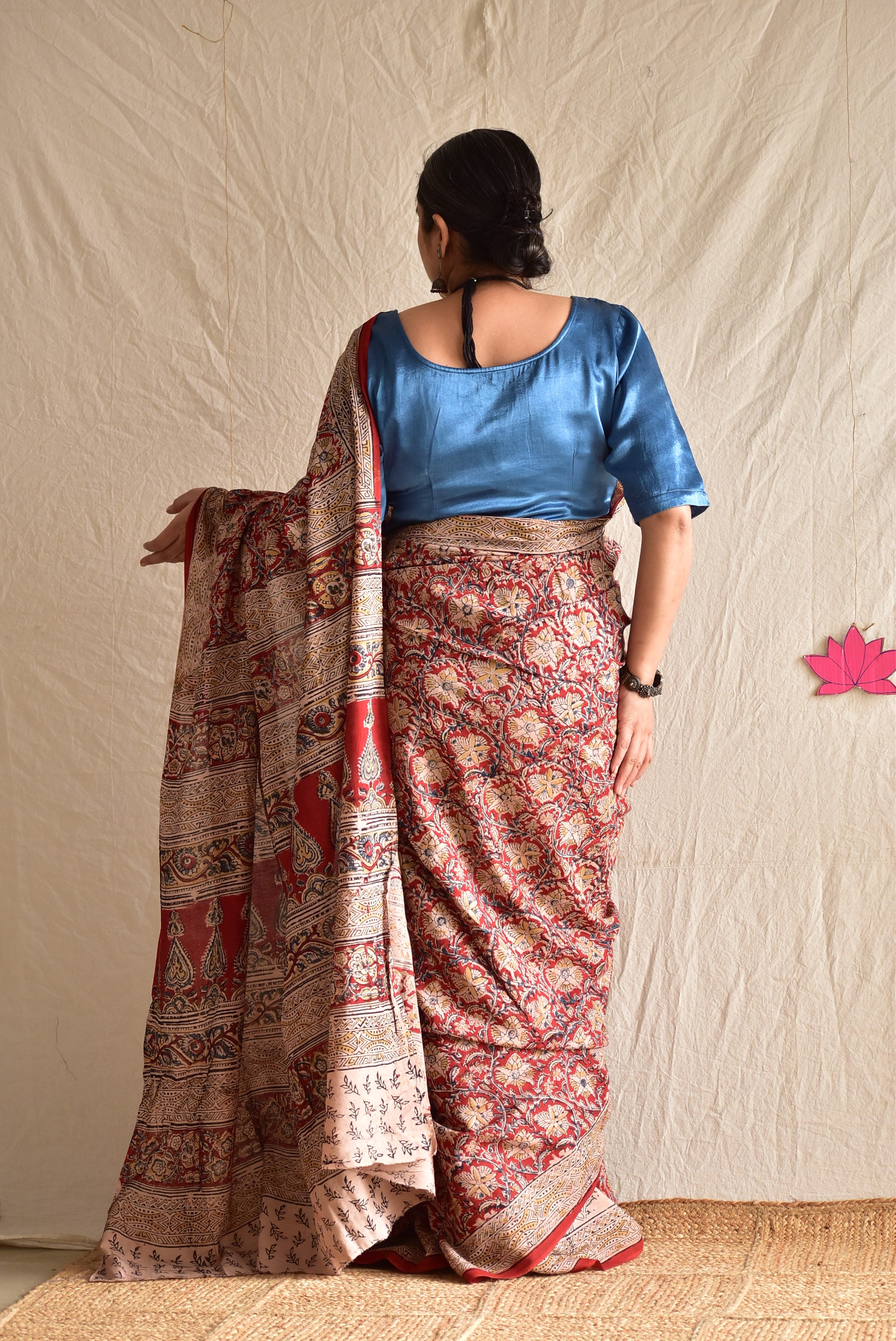 Rangeeniyan - kalamkari printed saree