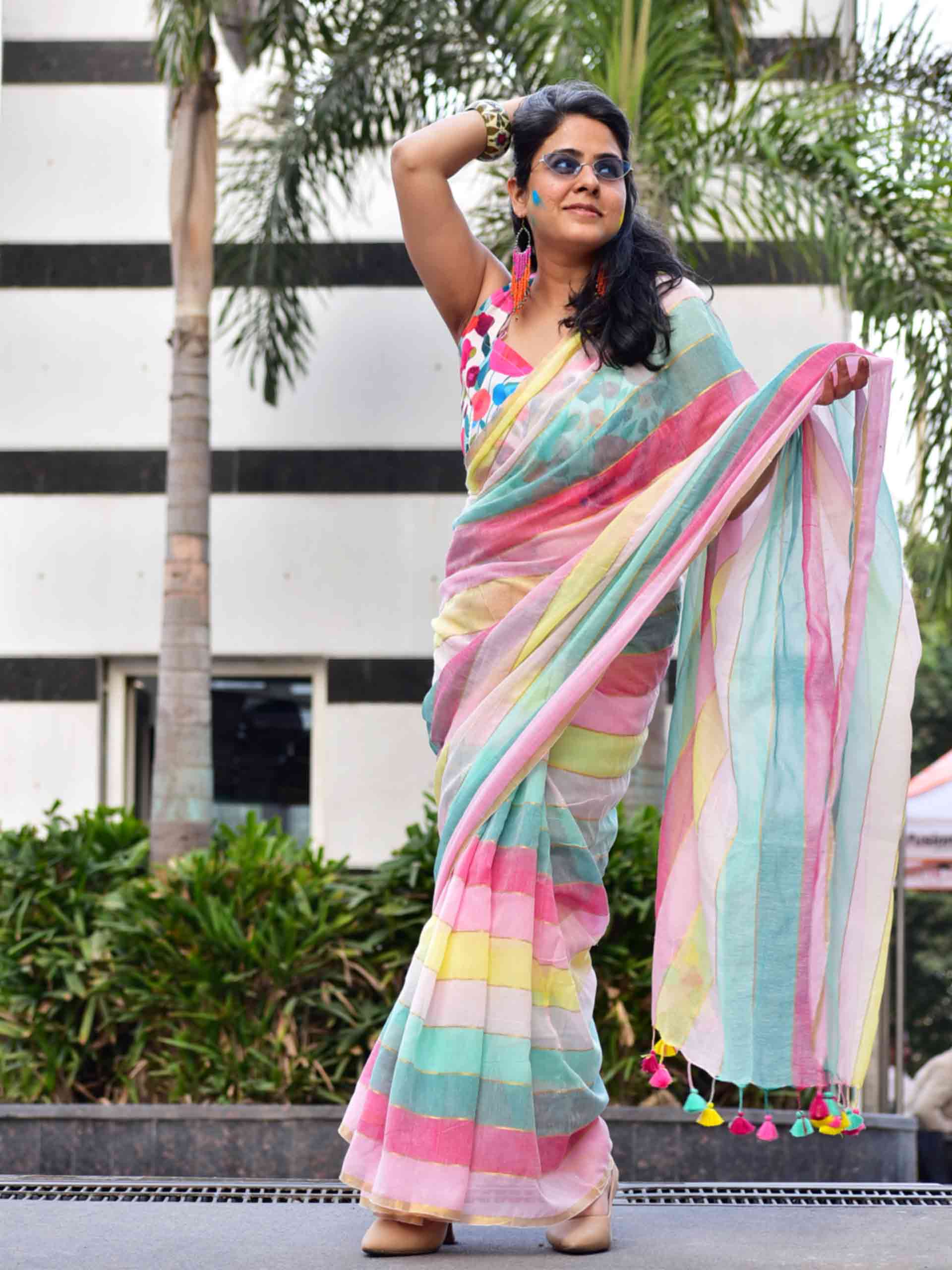 Indra Rasiya - mul cotton saree