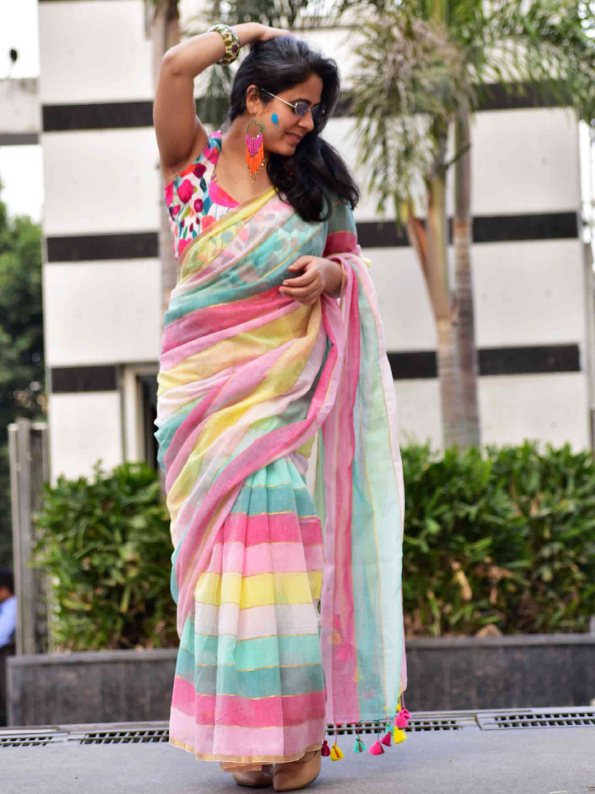 Indra Rasiya - mul cotton saree