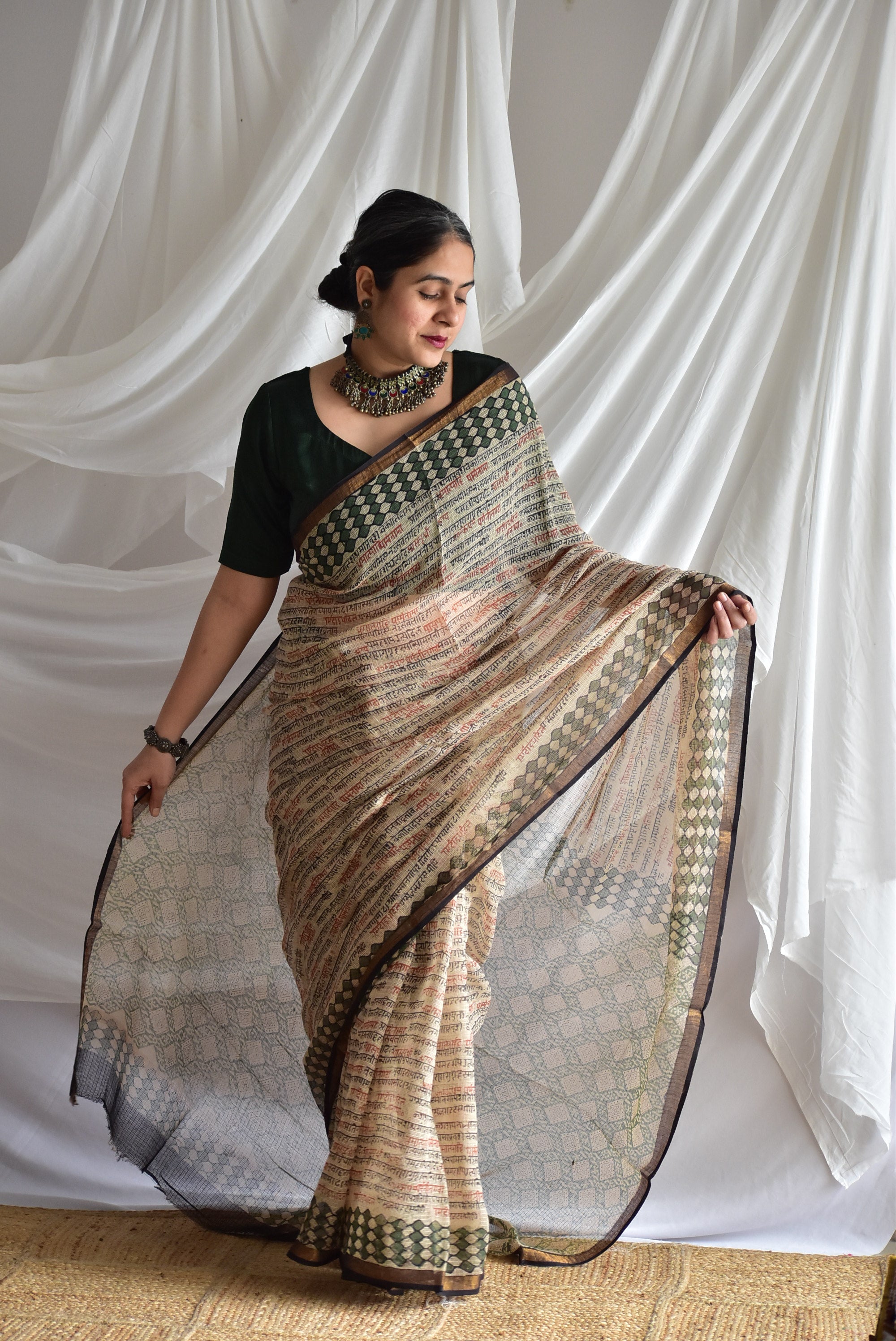 Bela - Kota Doria Saree