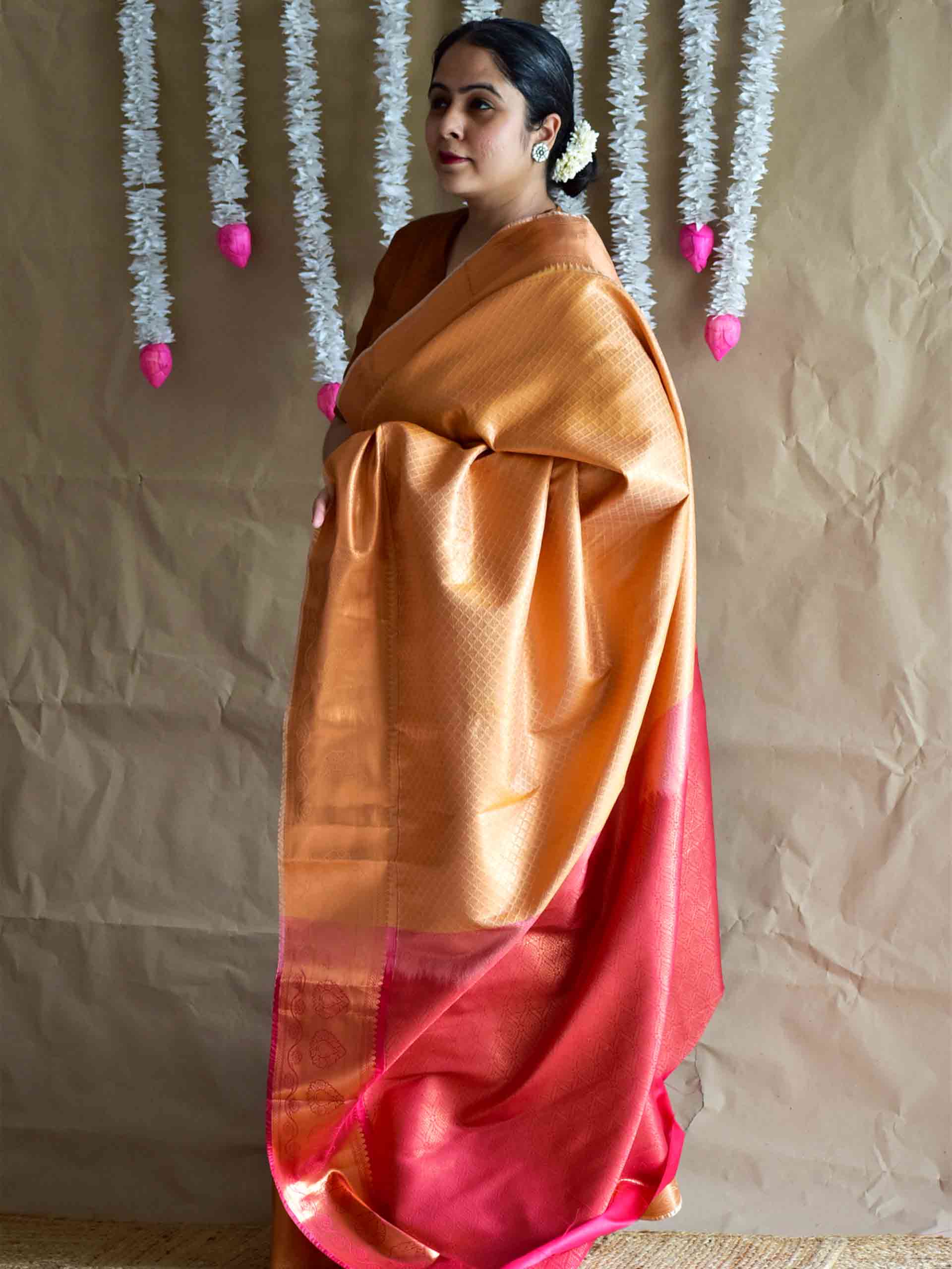 Miland - silk Brocade saree