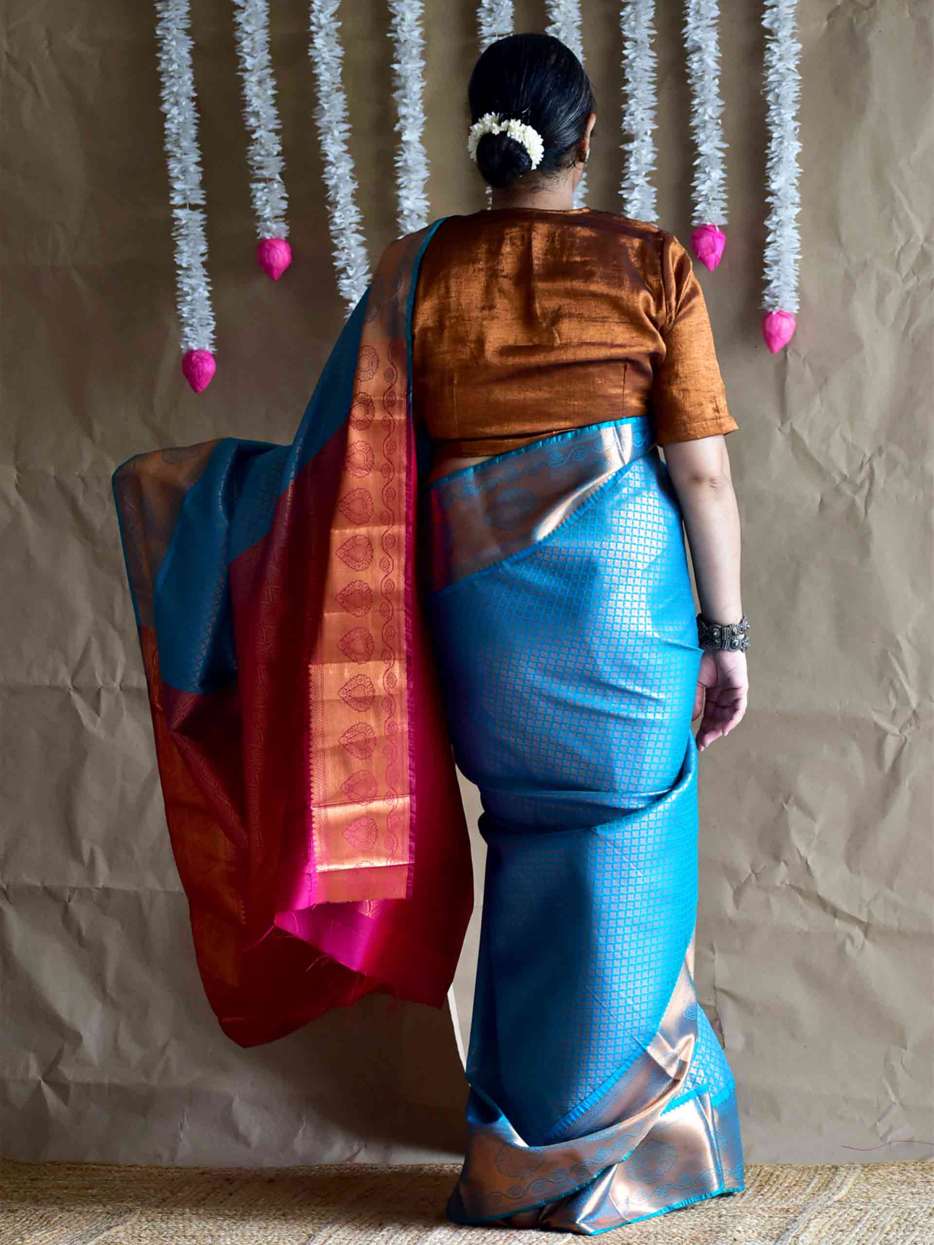 Mukta - silk Brocade saree