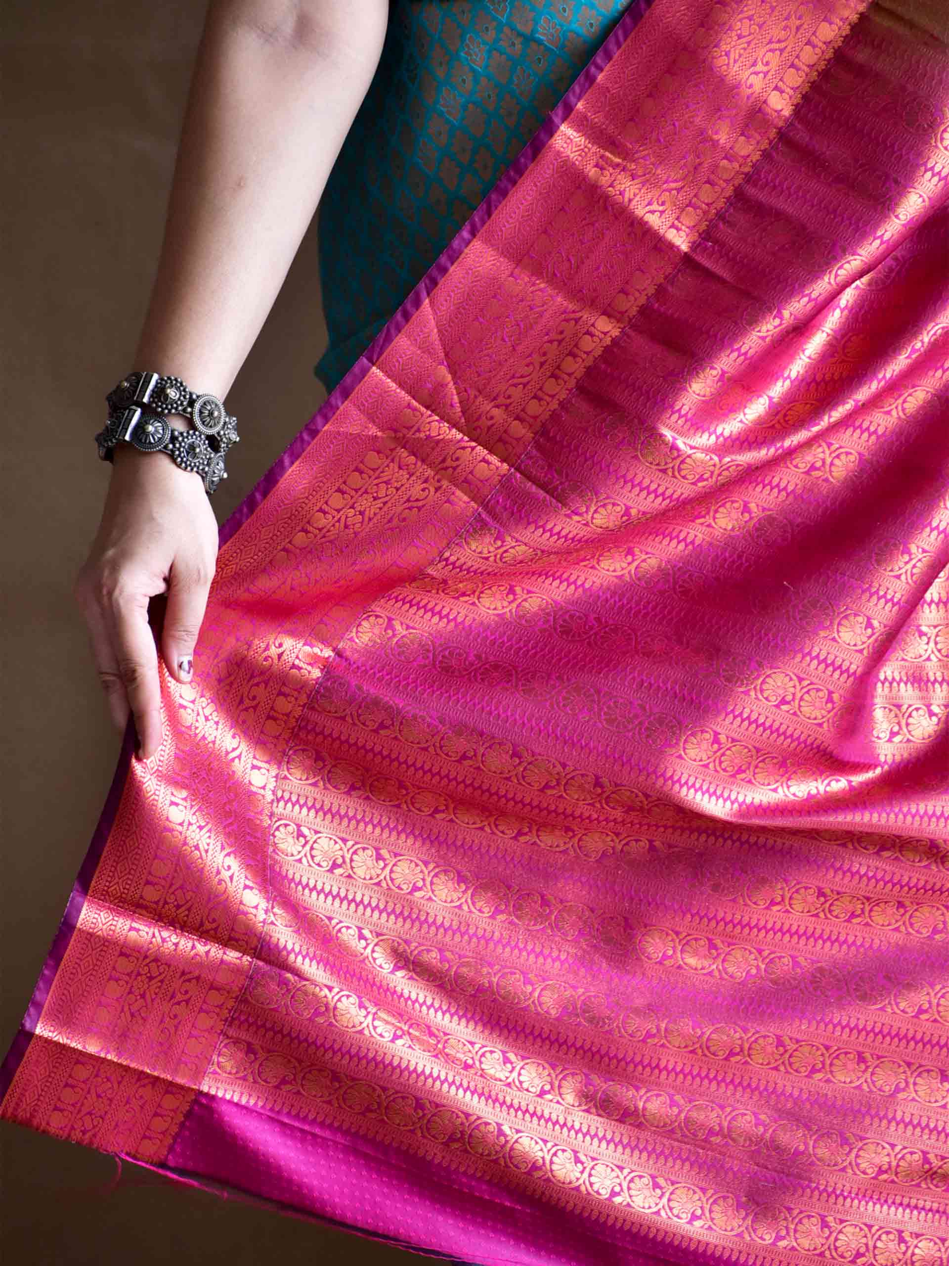 Samaa - silk Brocade saree