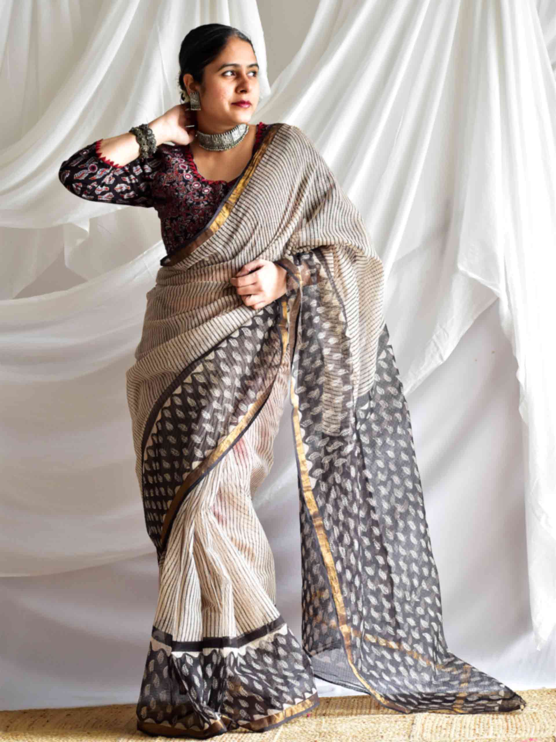 maddham - Kota Doria Saree