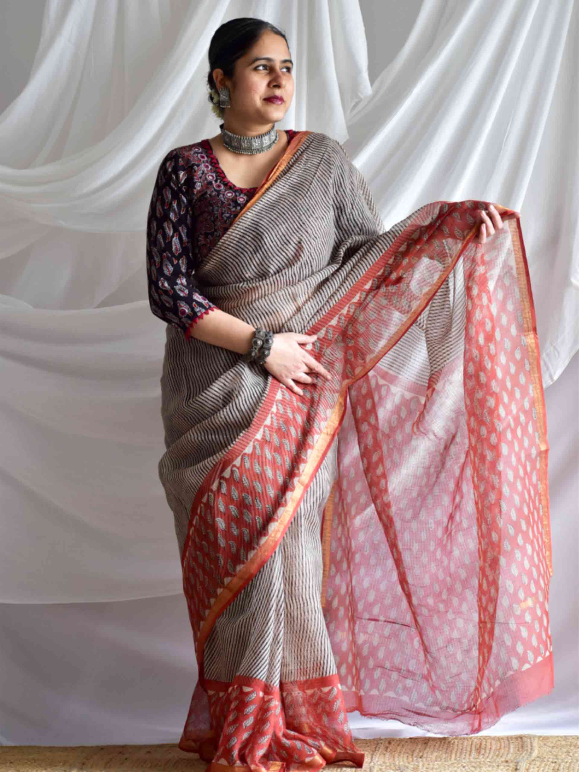 Neena- Kota Doria Saree