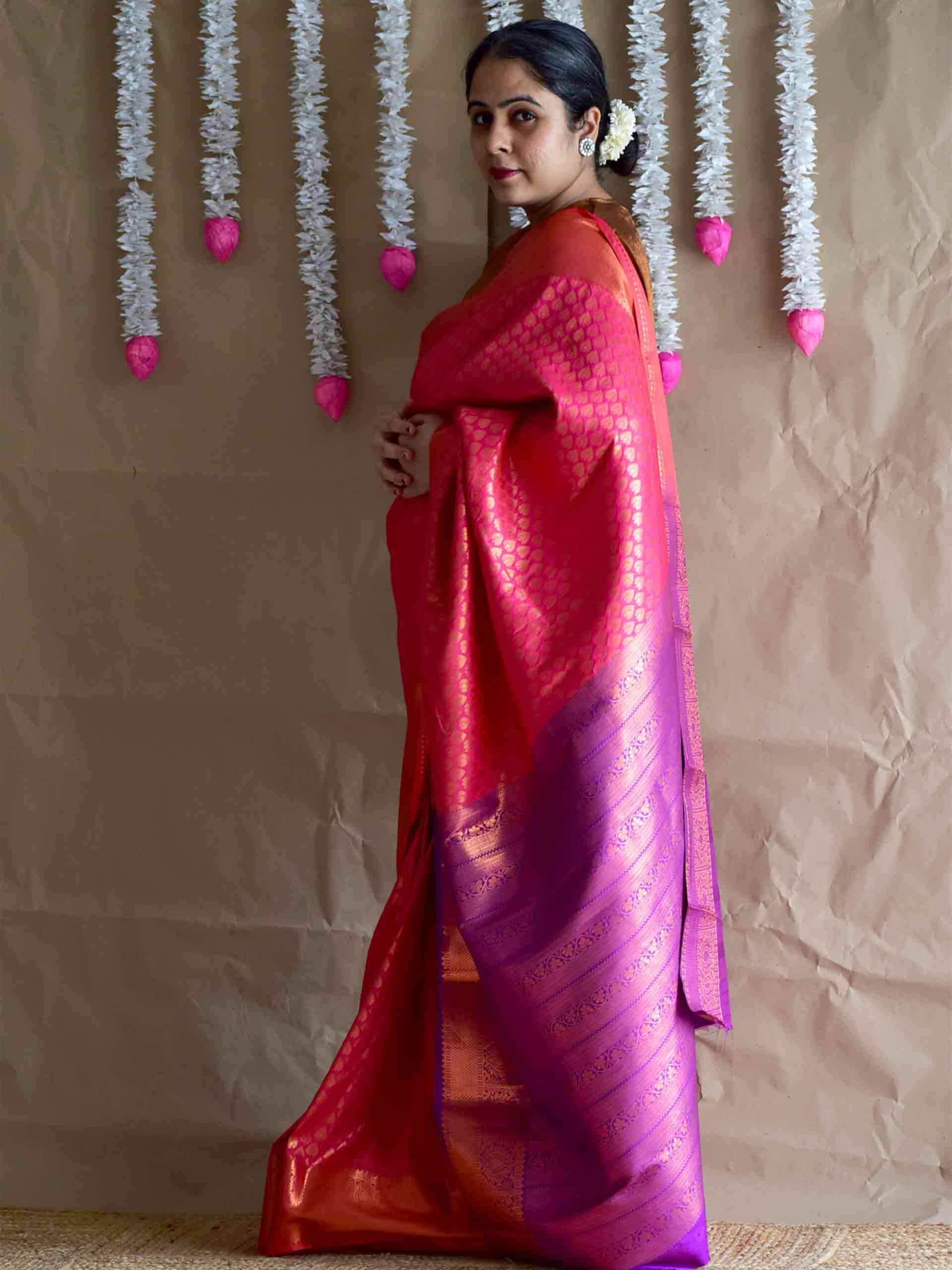 Muskaan - silk Brocade saree