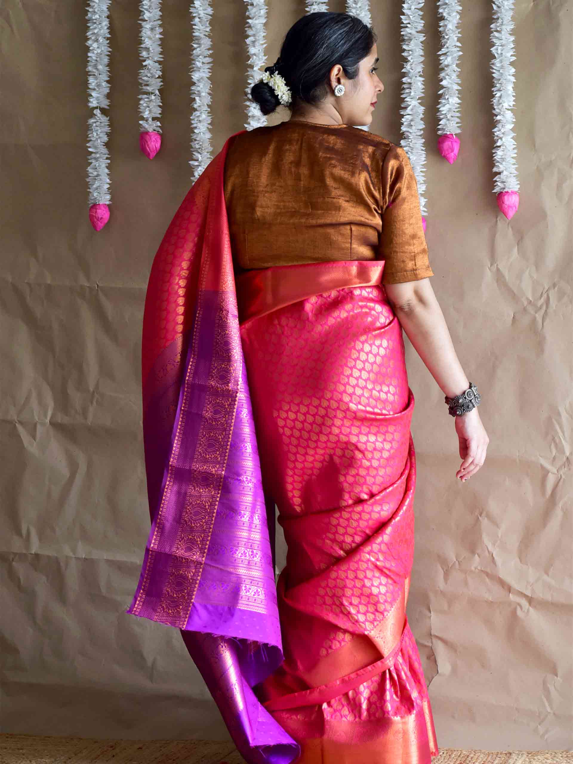 Muskaan - silk Brocade saree