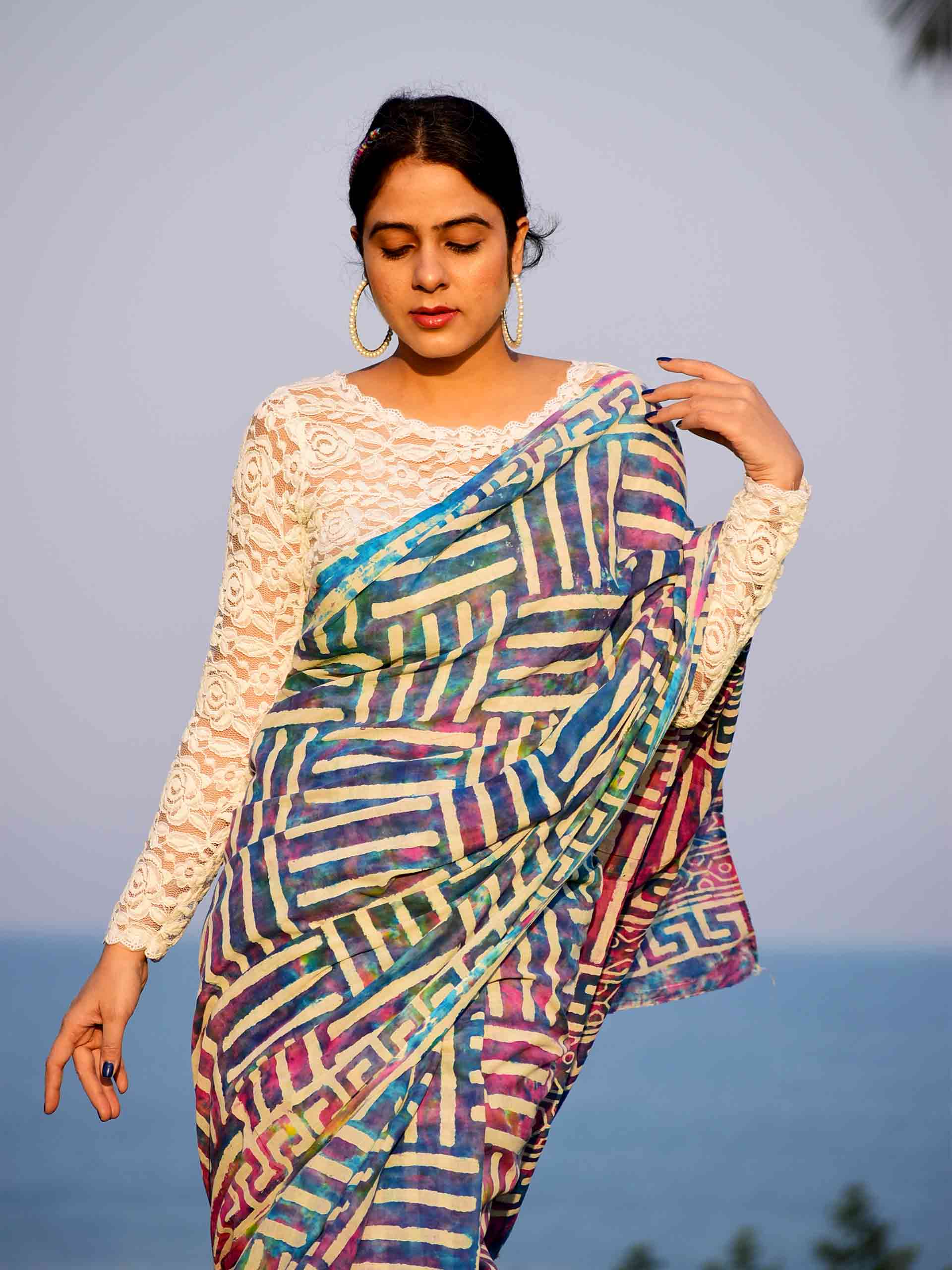 Bhaang - Mul Cotton Saree