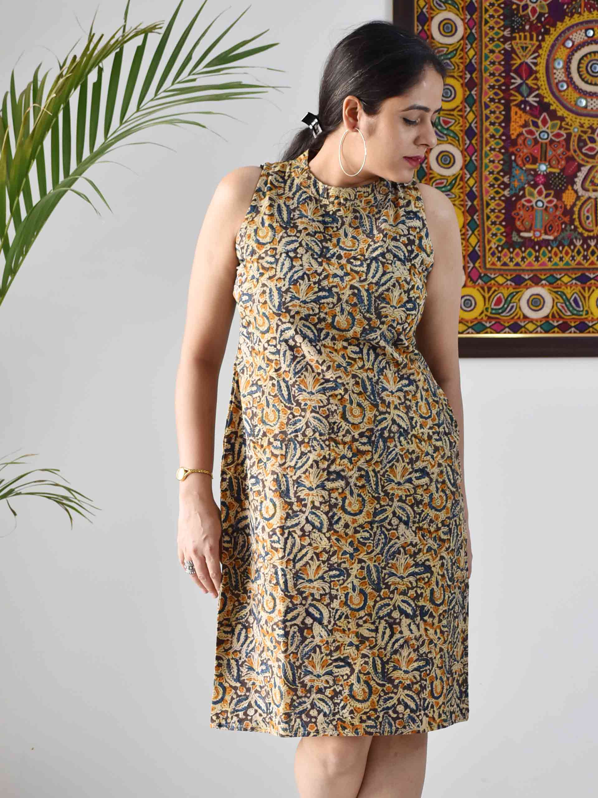 Kalamkari Kurtas - Buy Kalamkari Kurtas Online in India