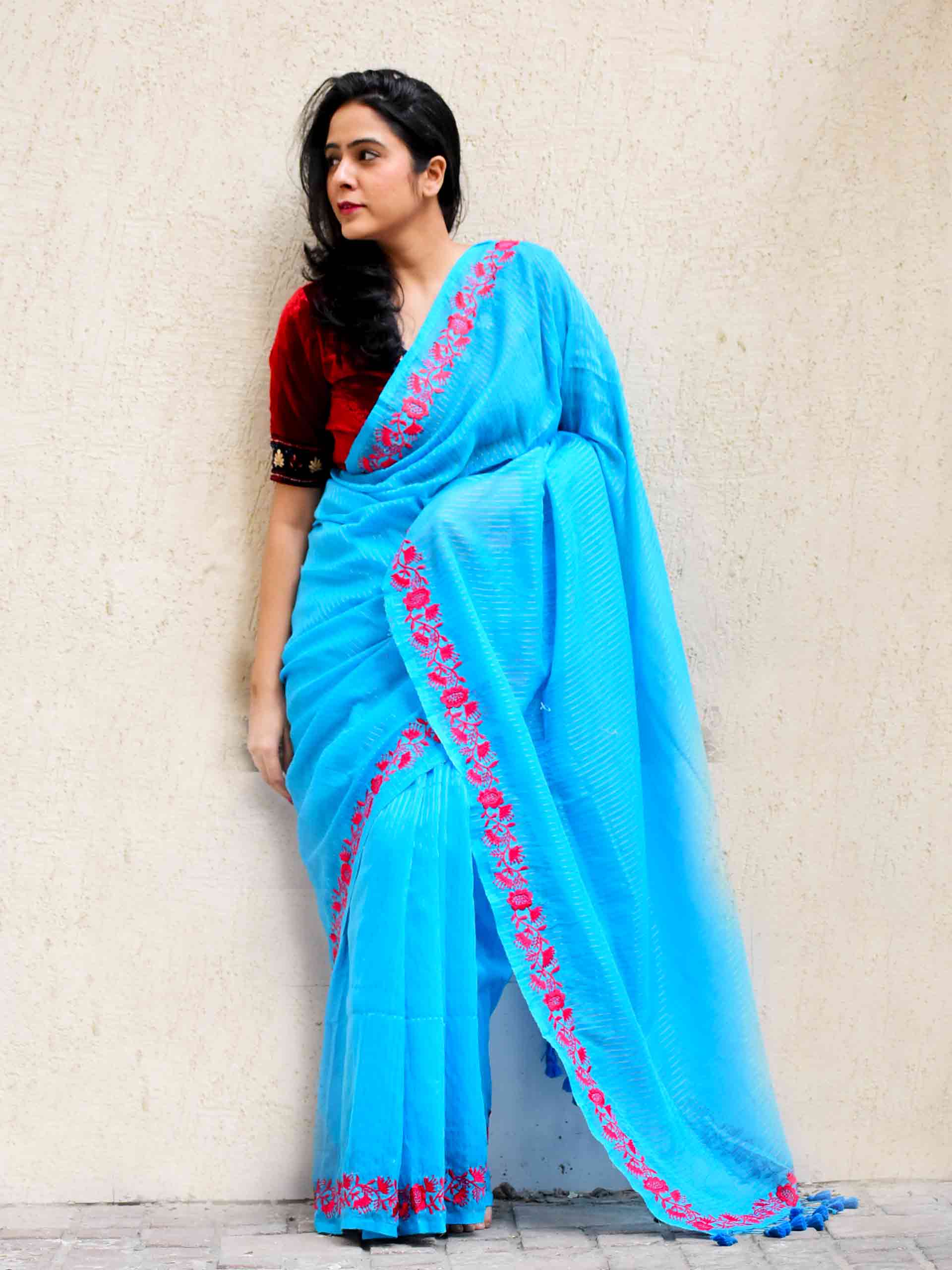 Glowing Sea Green Soft Silk Saree With Smart Blouse Piece -